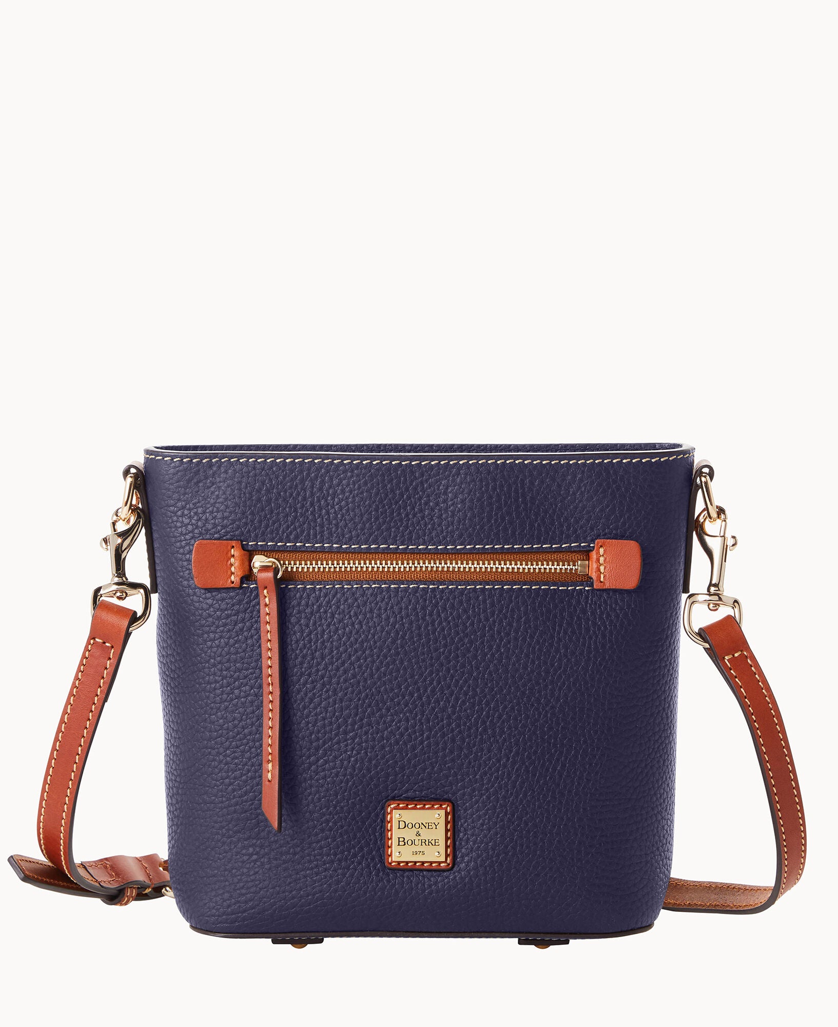Pebble Grain Small Zip Crossbody - Image 18