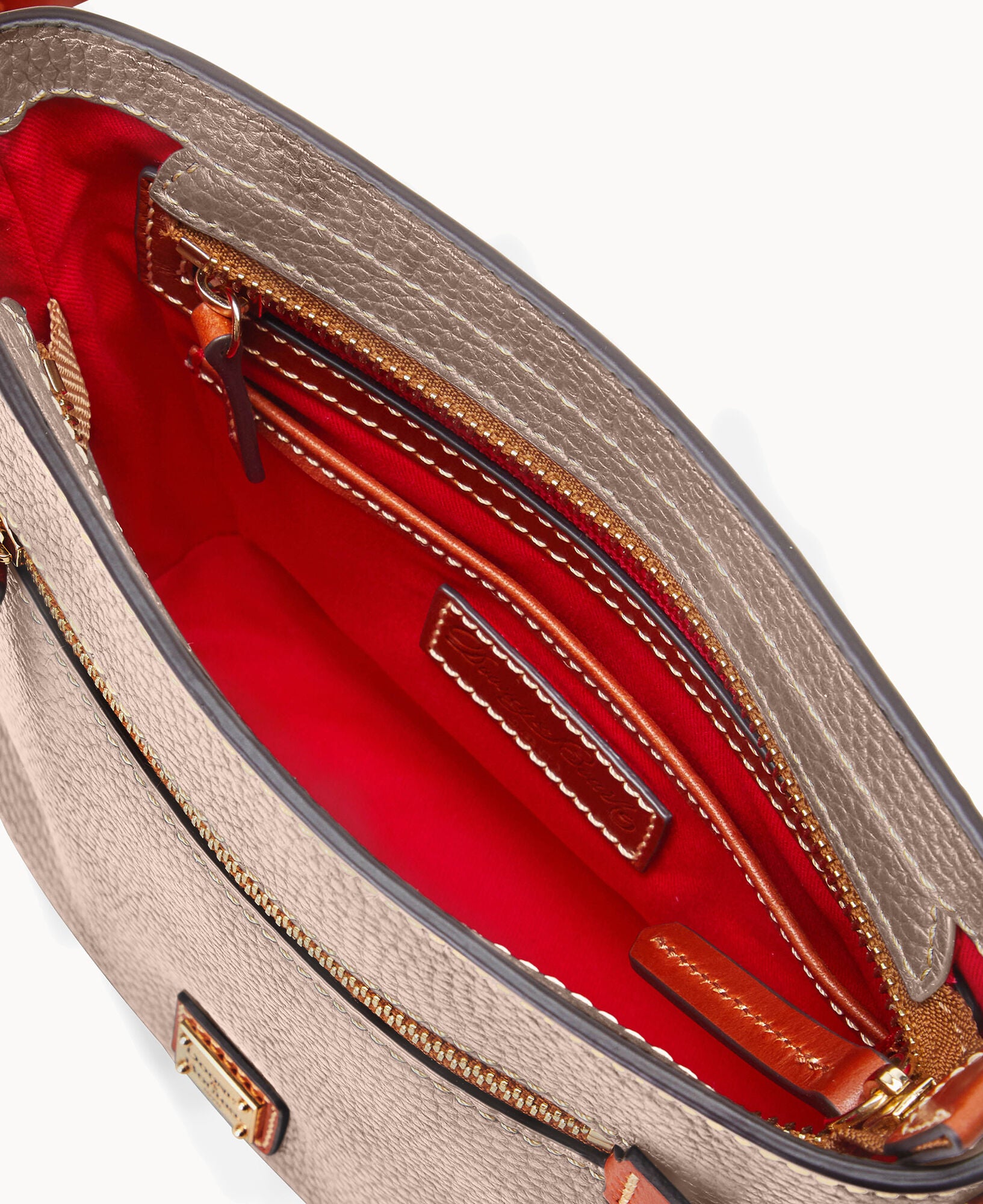Pebble Grain Small Zip Crossbody - Image 29