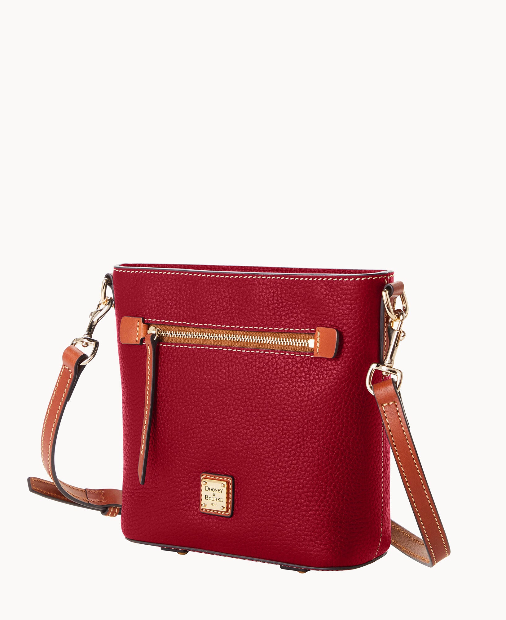 Pebble Grain Small Zip Crossbody - Image 26