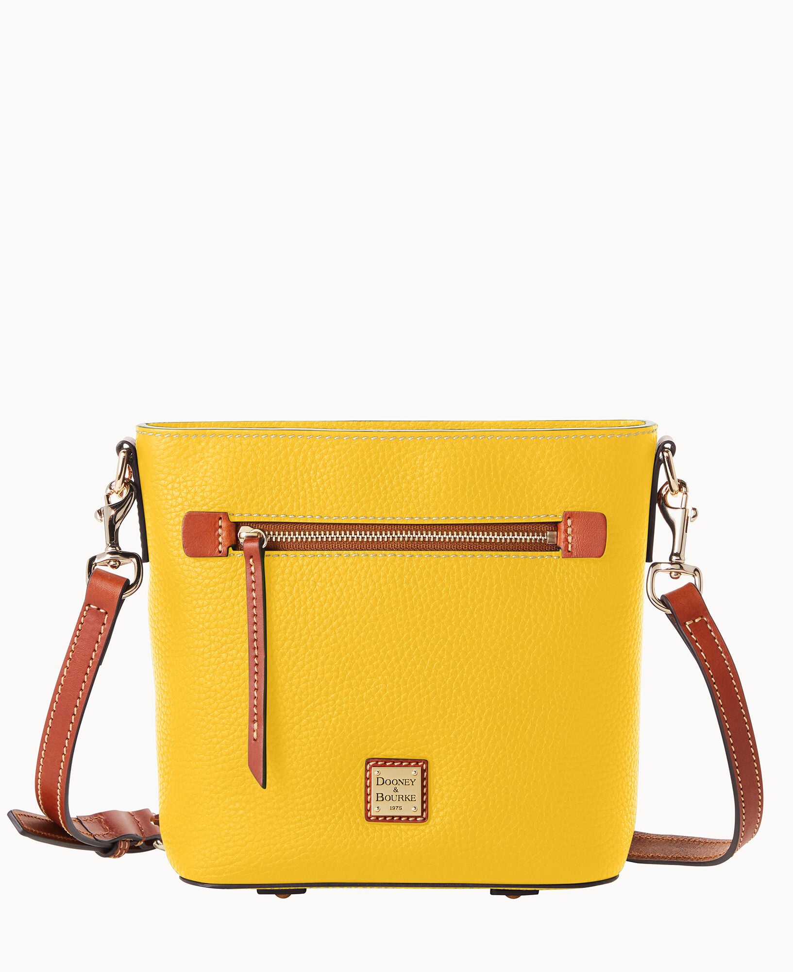 Pebble Grain Small Zip Crossbody - Image 22