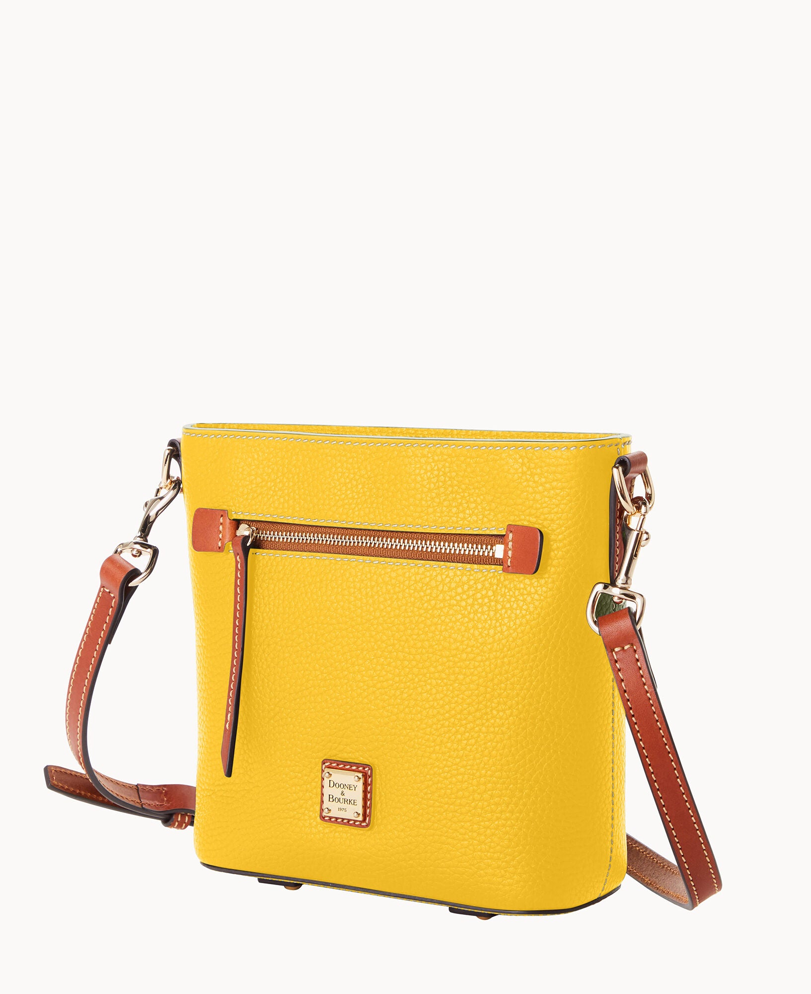 Pebble Grain Small Zip Crossbody - Image 23