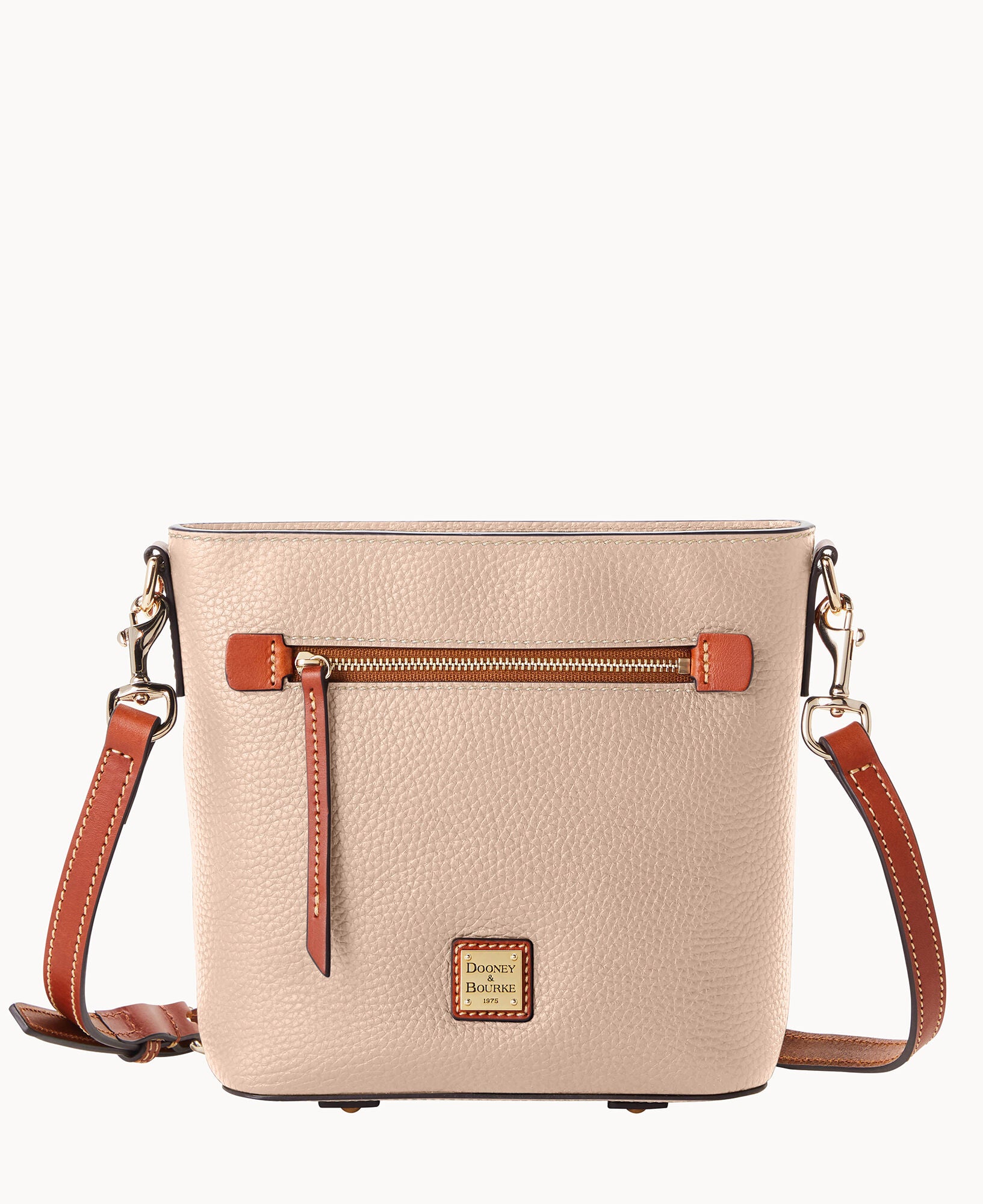 Pebble Grain Small Zip Crossbody - Image 14