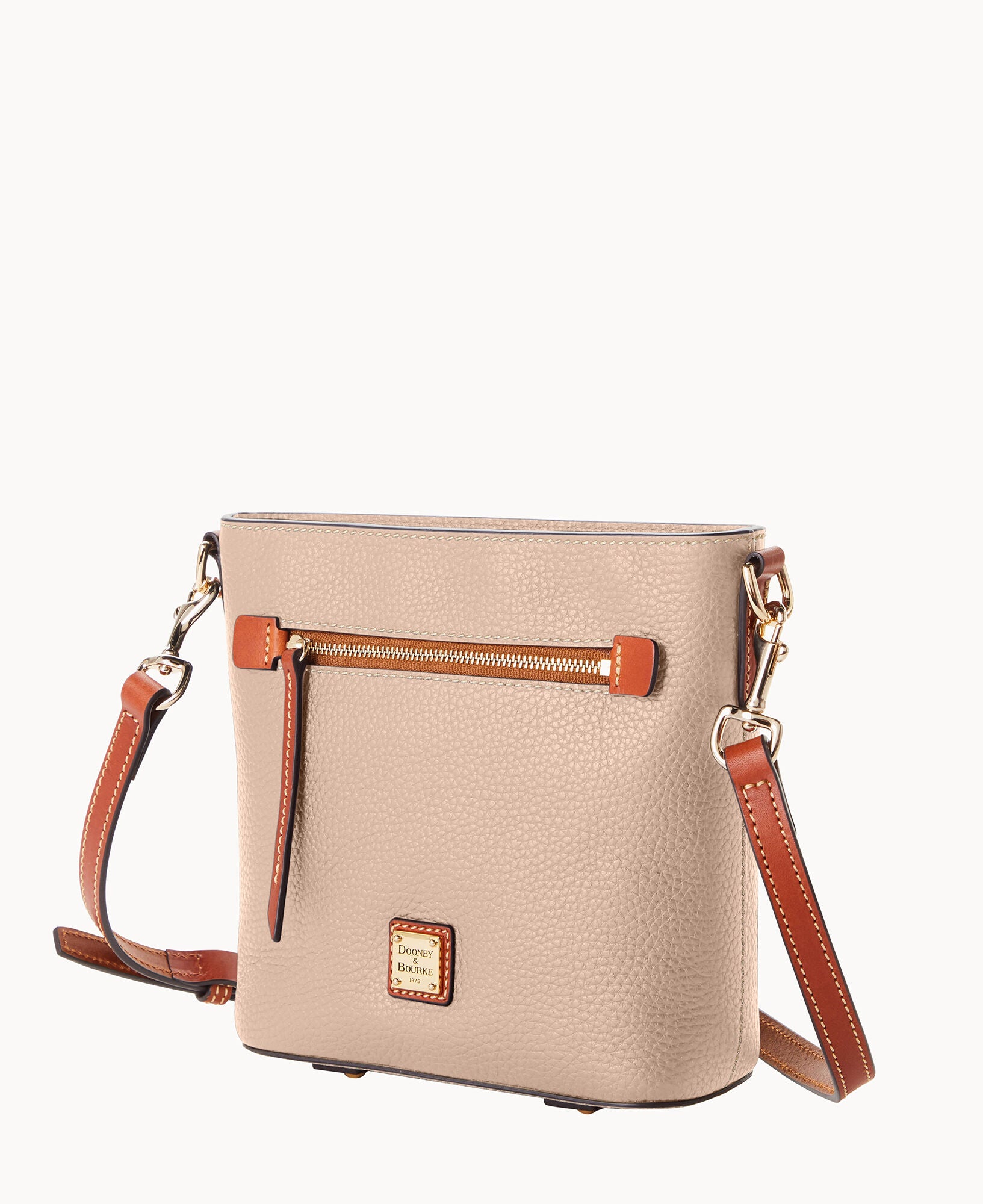 Pebble Grain Small Zip Crossbody - Image 15