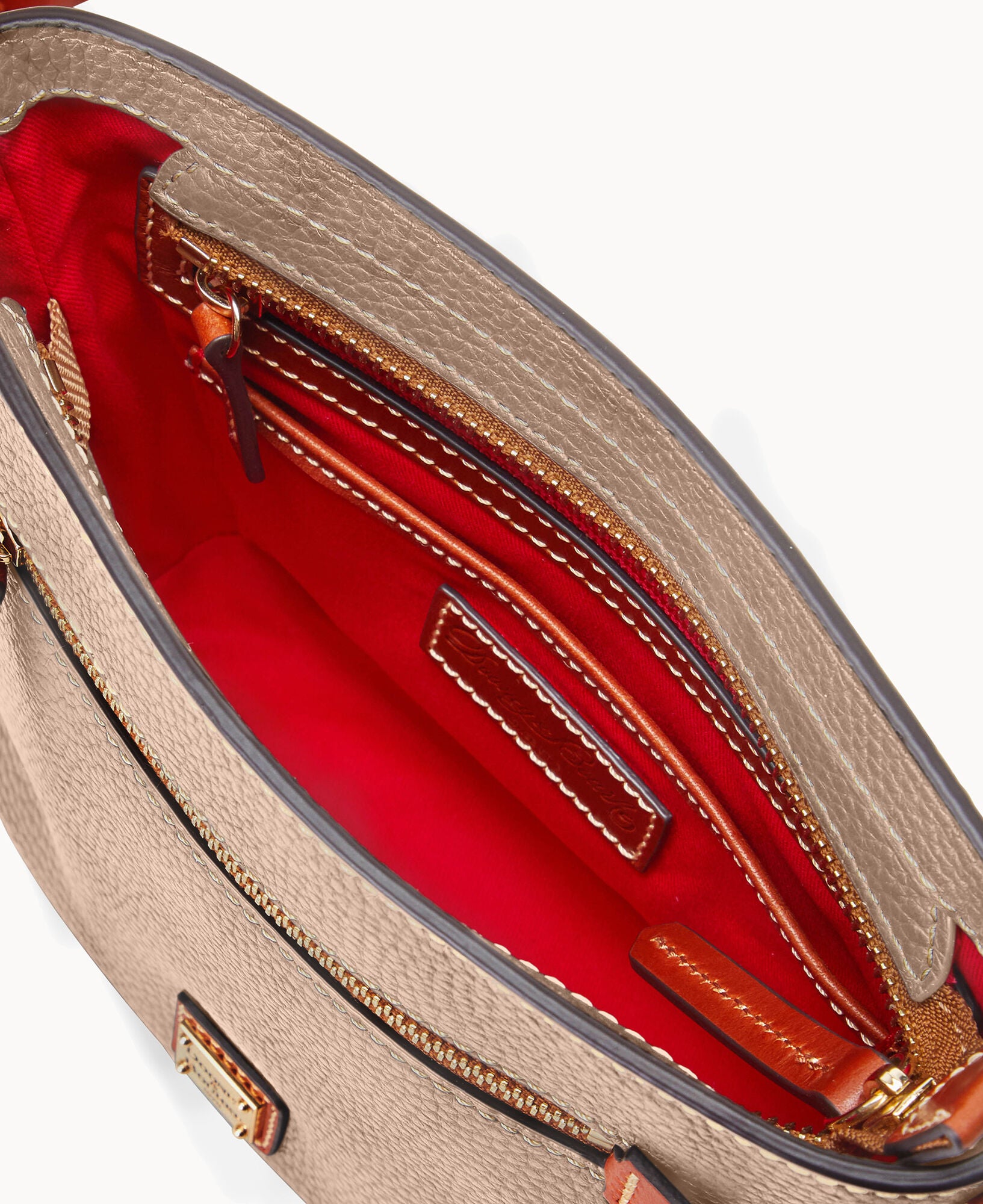 Pebble Grain Small Zip Crossbody - Image 16