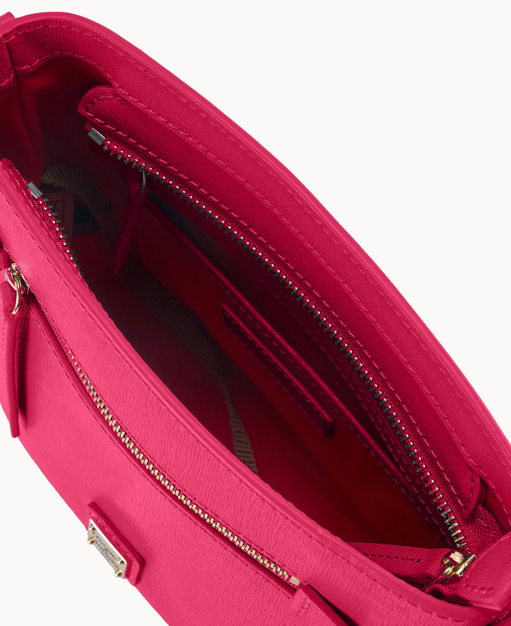 Saffiano Small Zip Crossbody - Image 3