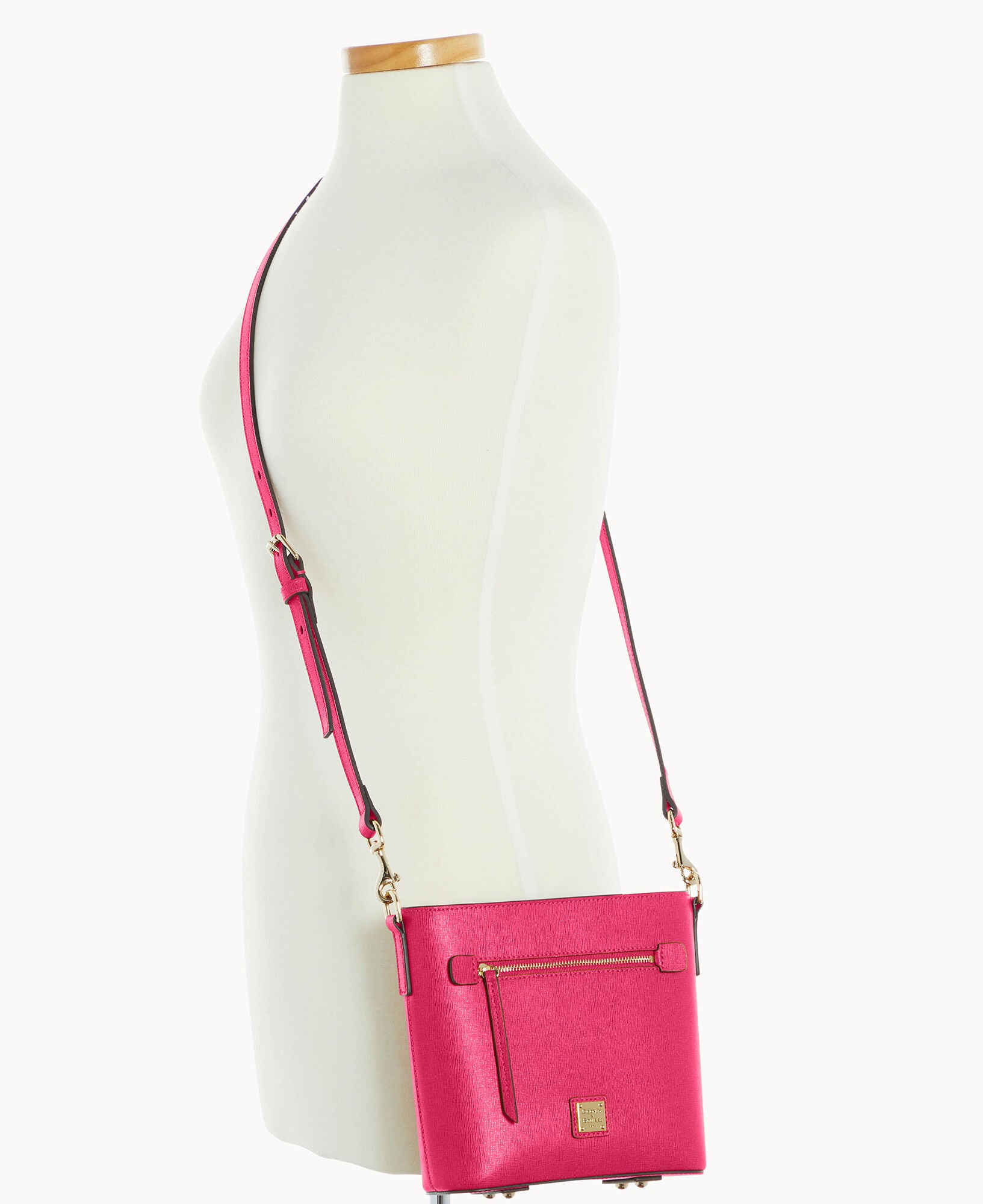 Saffiano Small Zip Crossbody - Image 4
