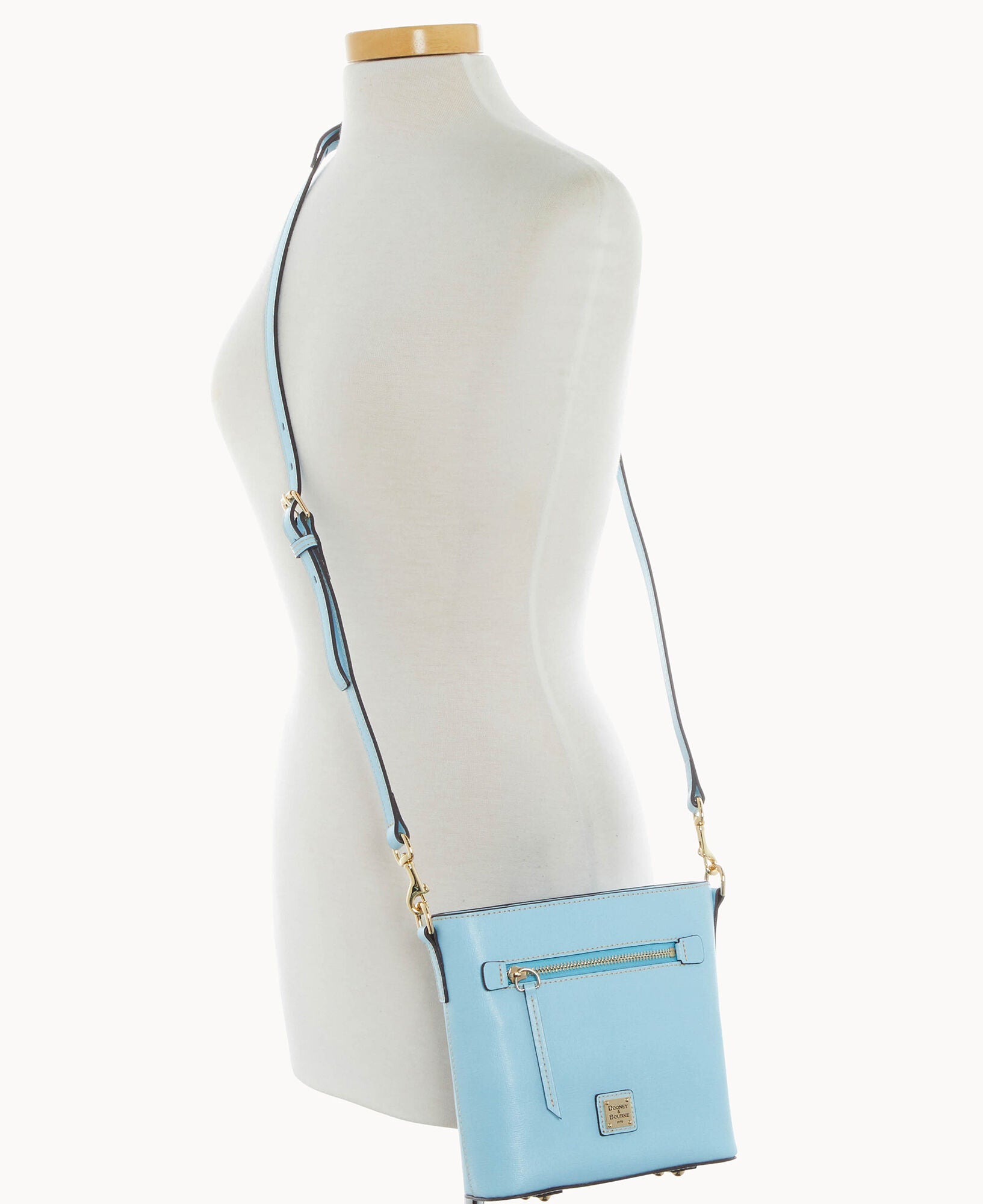 Saffiano Small Zip Crossbody - Image 13