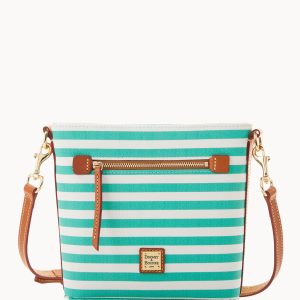 Sullivan Coated Cotton Small Zip Crossbody