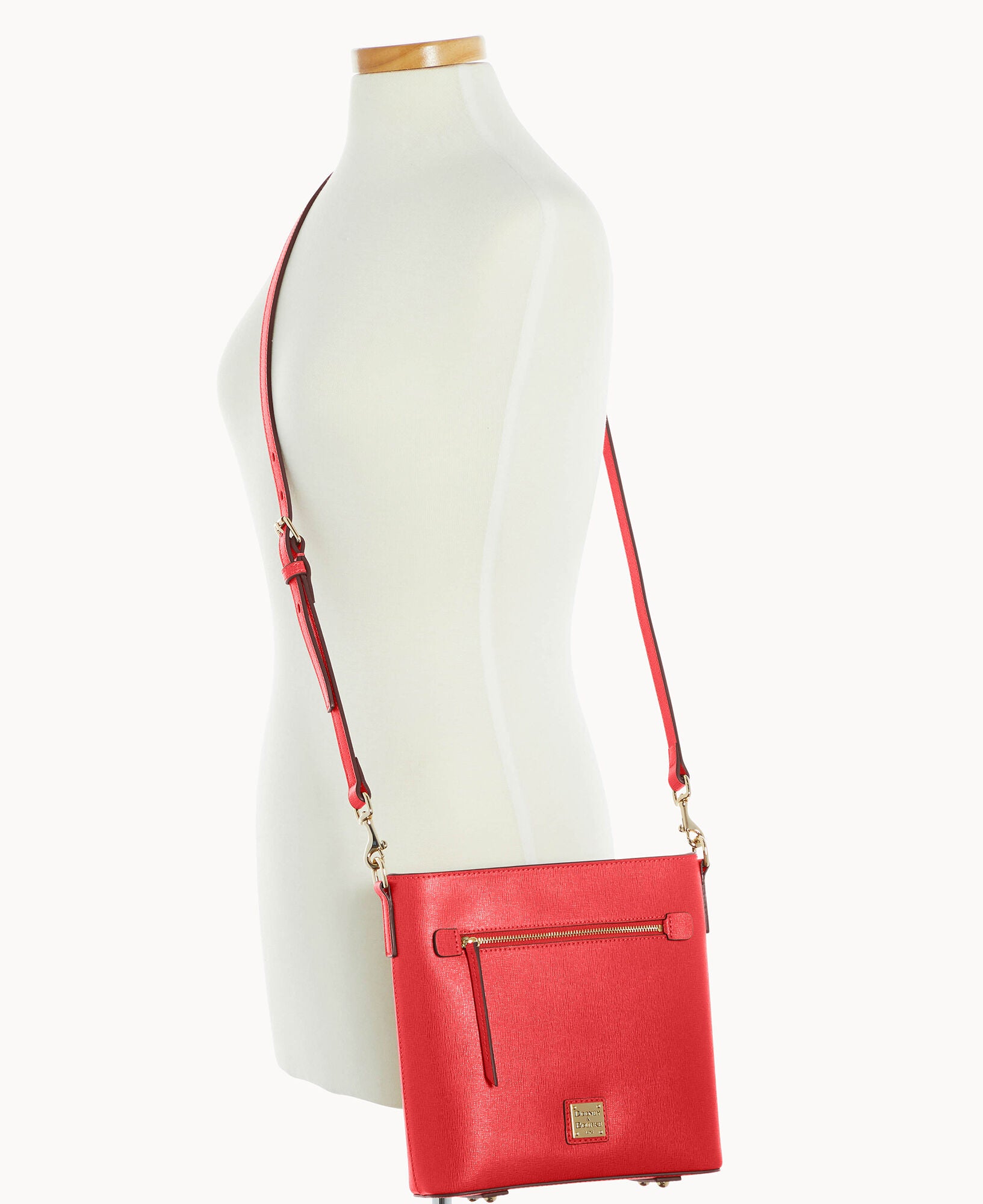 Saffiano Zip Crossbody - Image 6