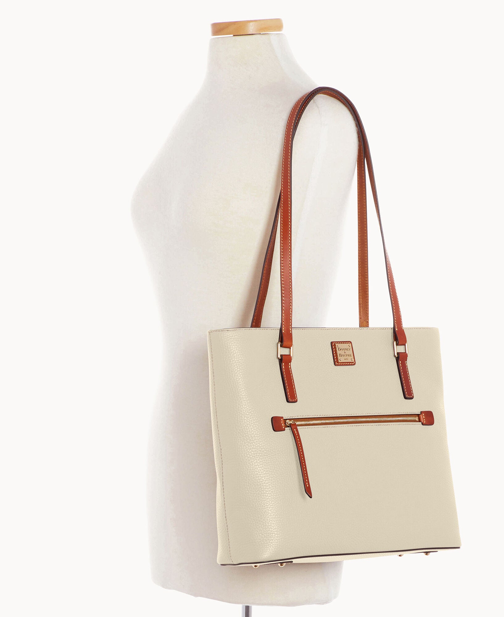 Pebble Grain Large Shopper - Image 26