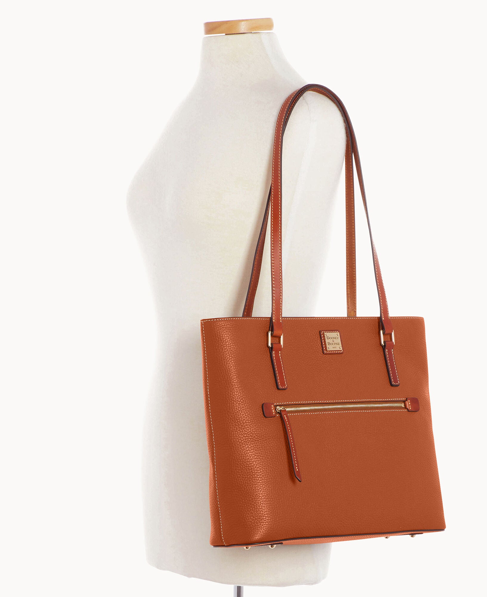 Pebble Grain Large Shopper - Image 4