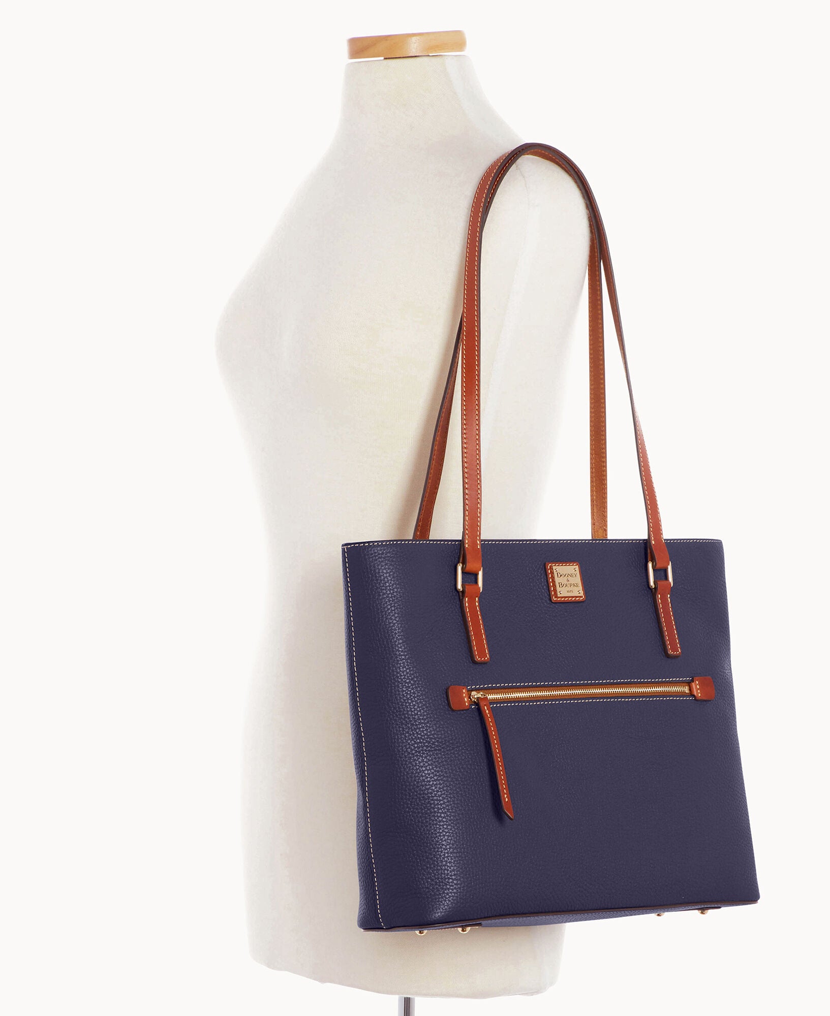 Pebble Grain Large Shopper - Image 15