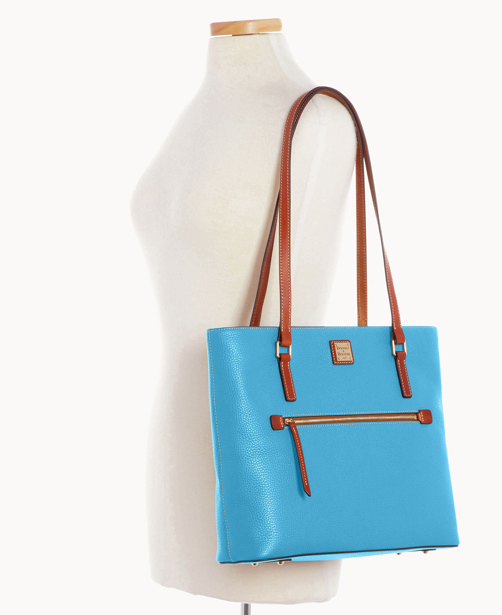 Pebble Grain Large Shopper - Image 11