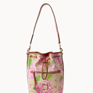 Hydrangea Basketweave Drawstring