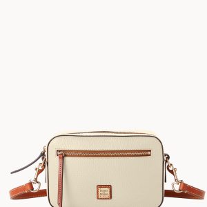 Pebble Grain Camera Zip Crossbody