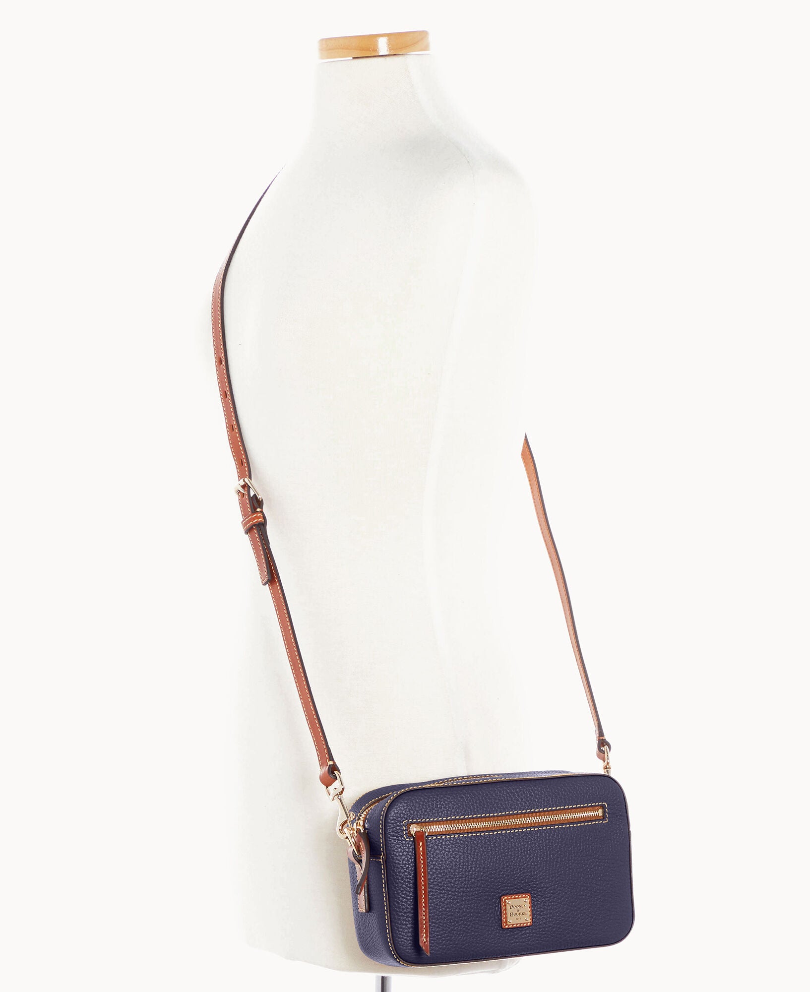 Pebble Grain Camera Zip Crossbody - Image 14
