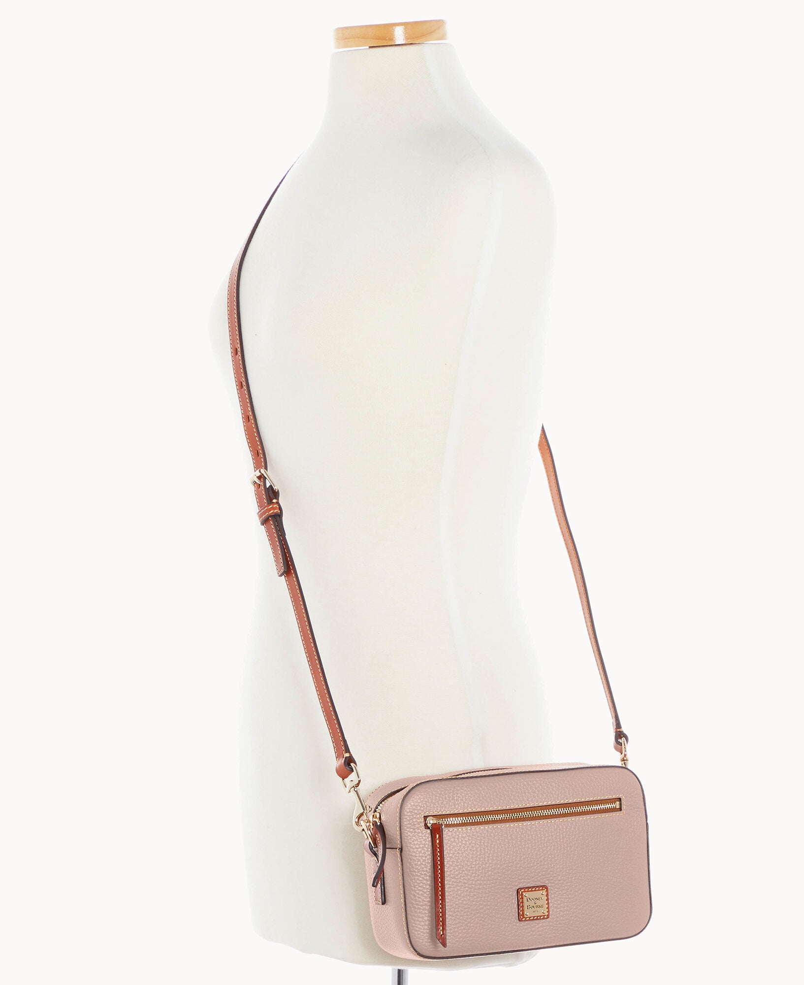 Pebble Grain Camera Zip Crossbody - Image 7