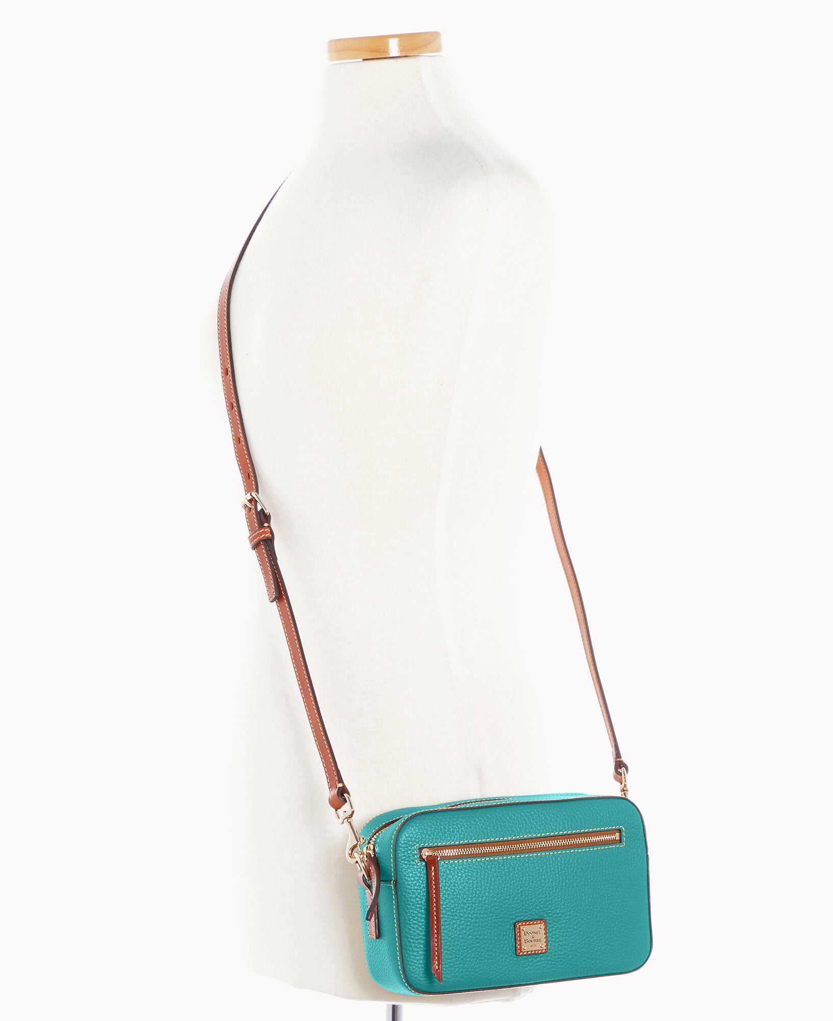 Pebble Grain Camera Zip Crossbody - Image 10