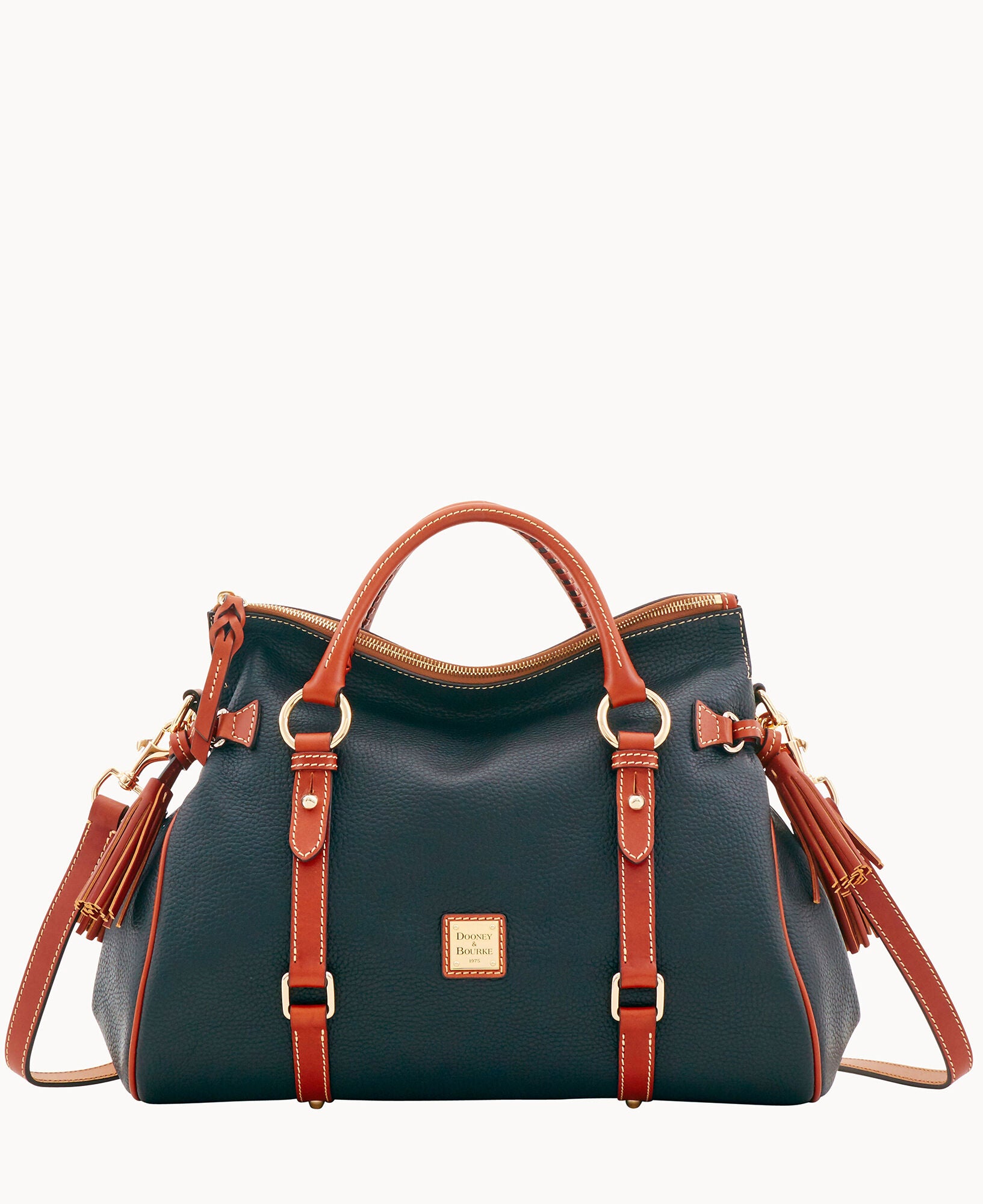 Pebble Grain Large Satchel - Image 5