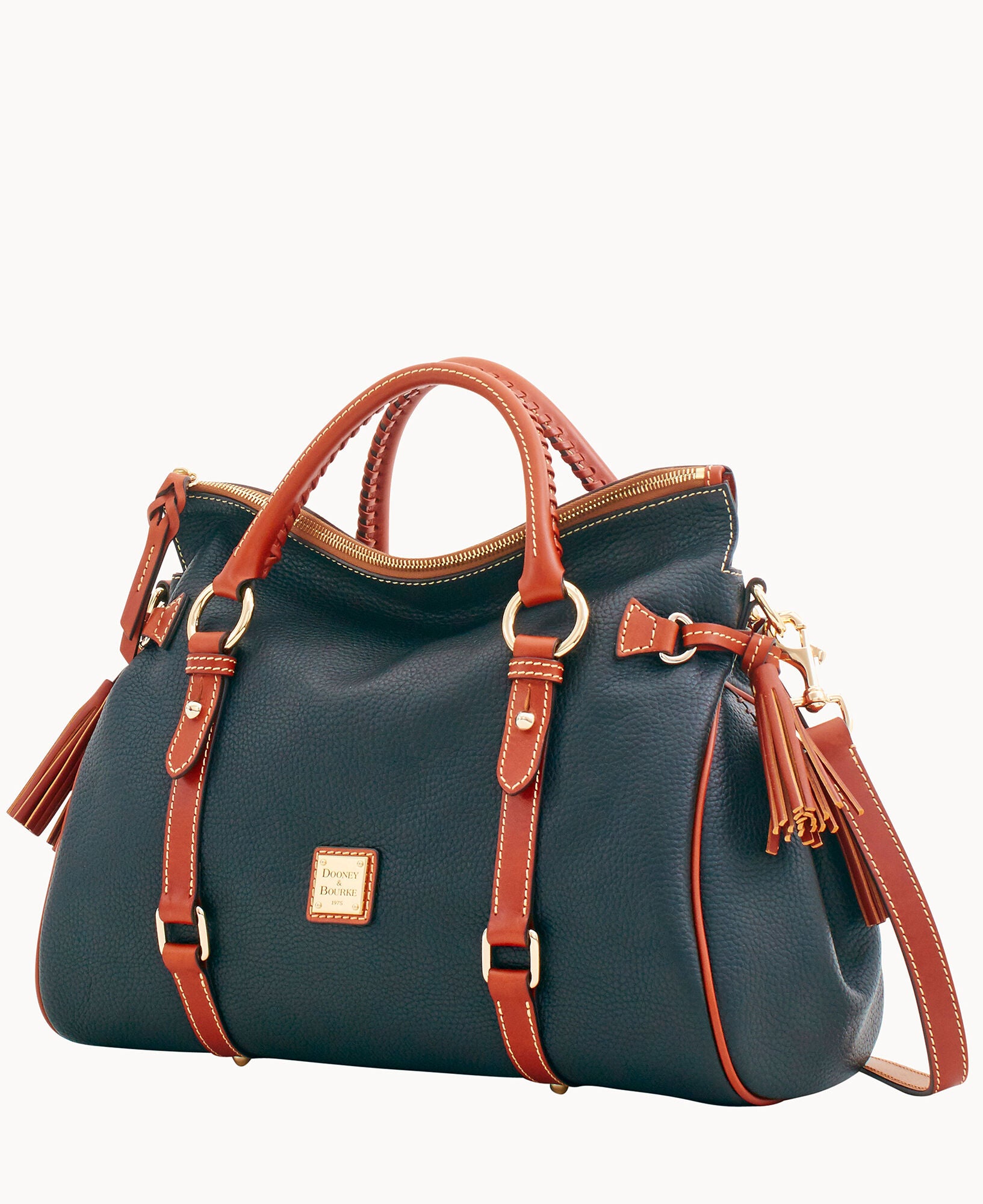 Pebble Grain Large Satchel - Image 6