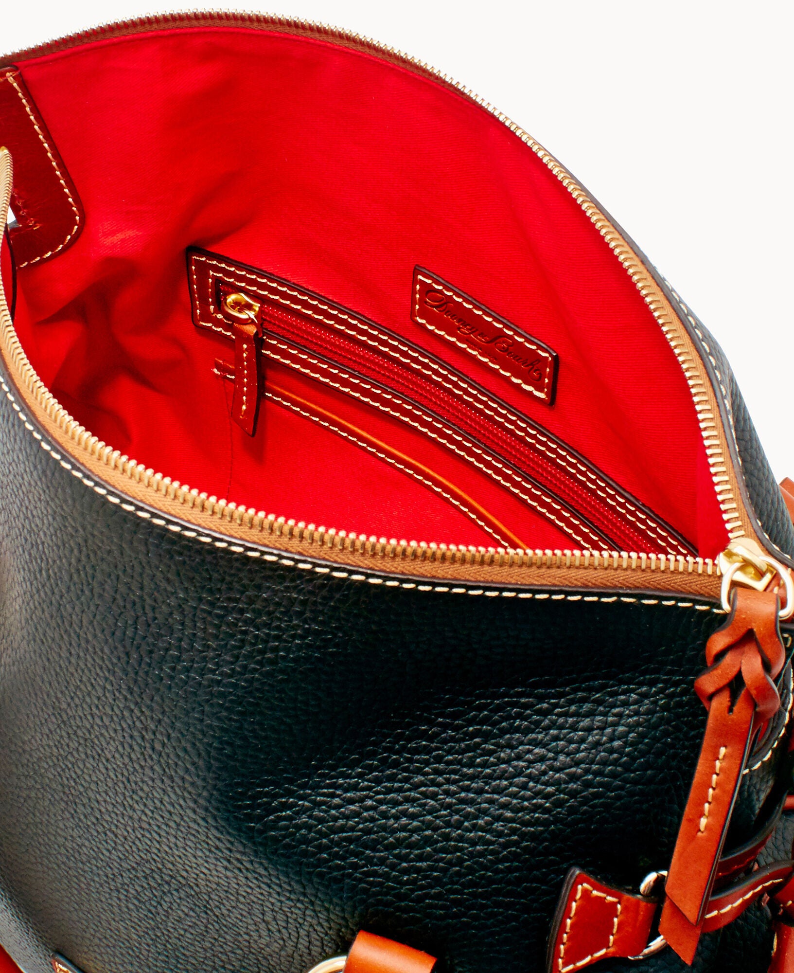 Pebble Grain Large Satchel - Image 7
