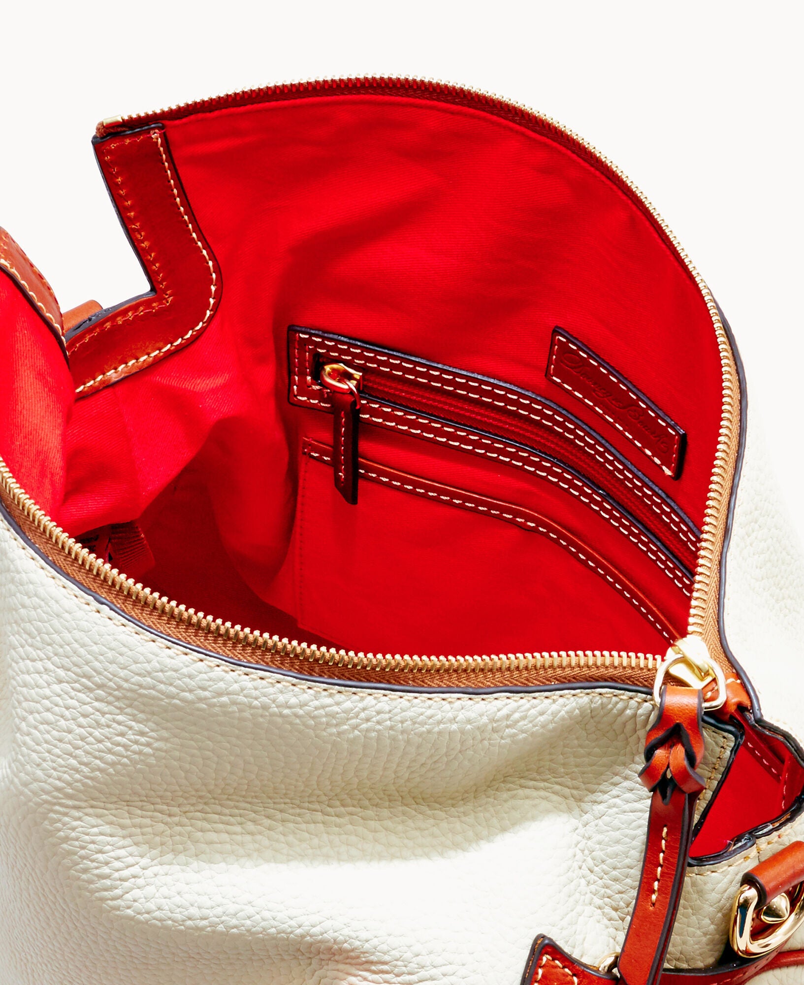 Pebble Grain Large Satchel - Image 20