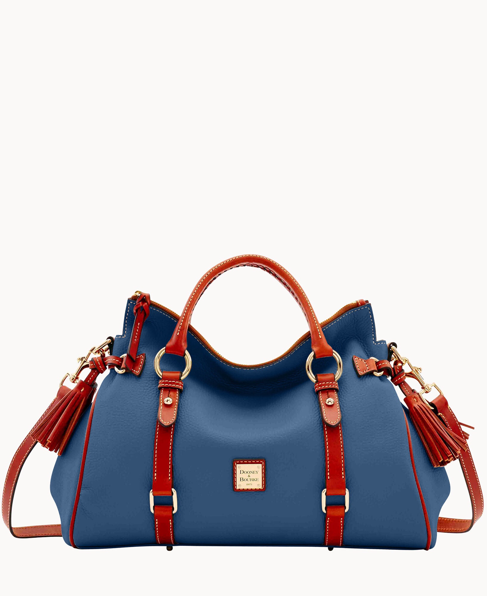 Pebble Grain Large Satchel - Image 22