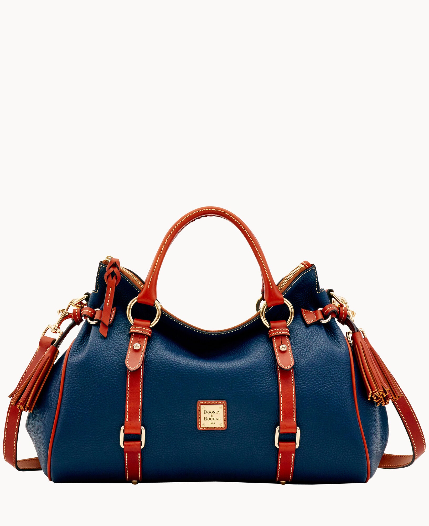 Pebble Grain Large Satchel - Image 28