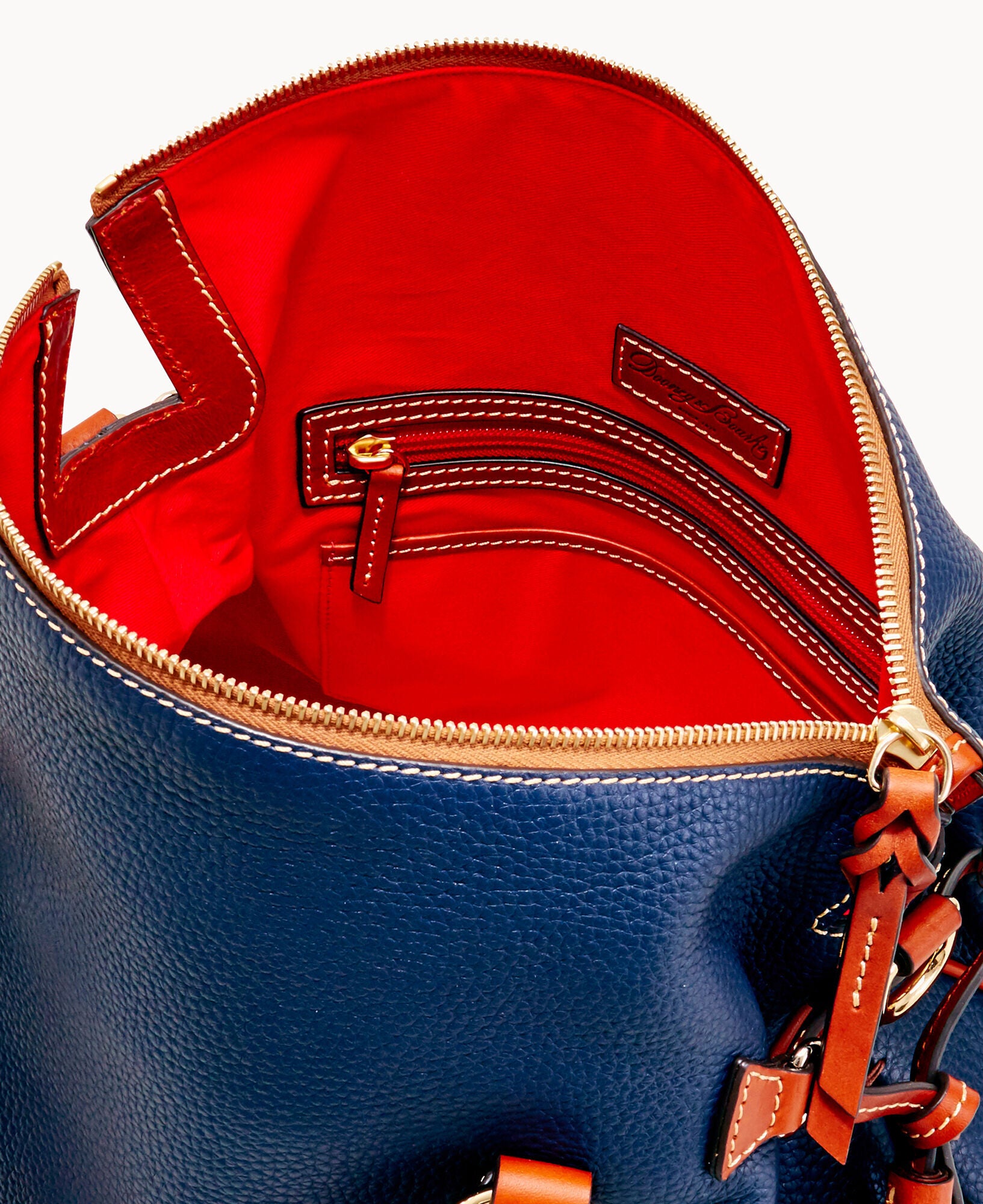 Pebble Grain Large Satchel - Image 30