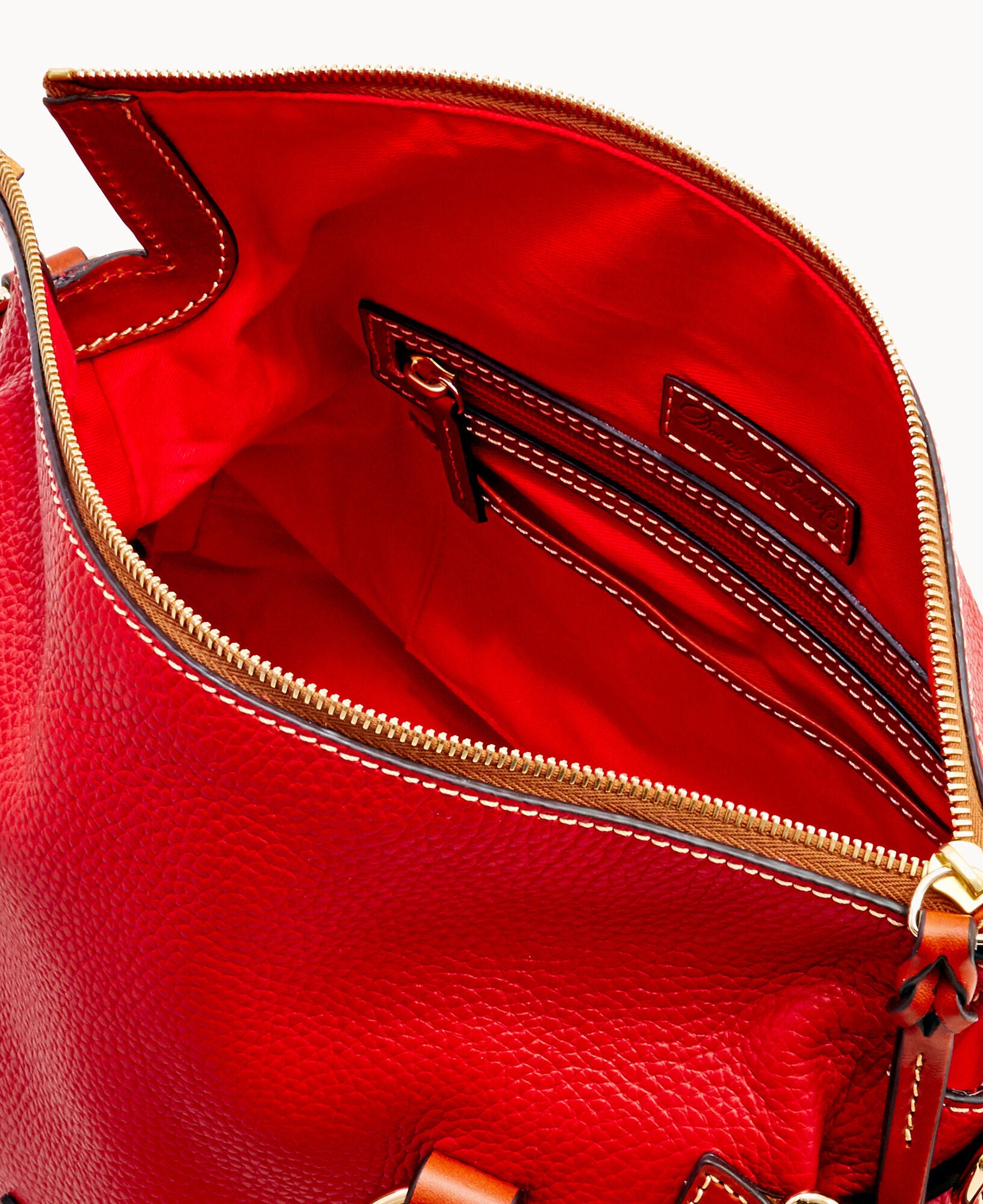 Pebble Grain Large Satchel - Image 16