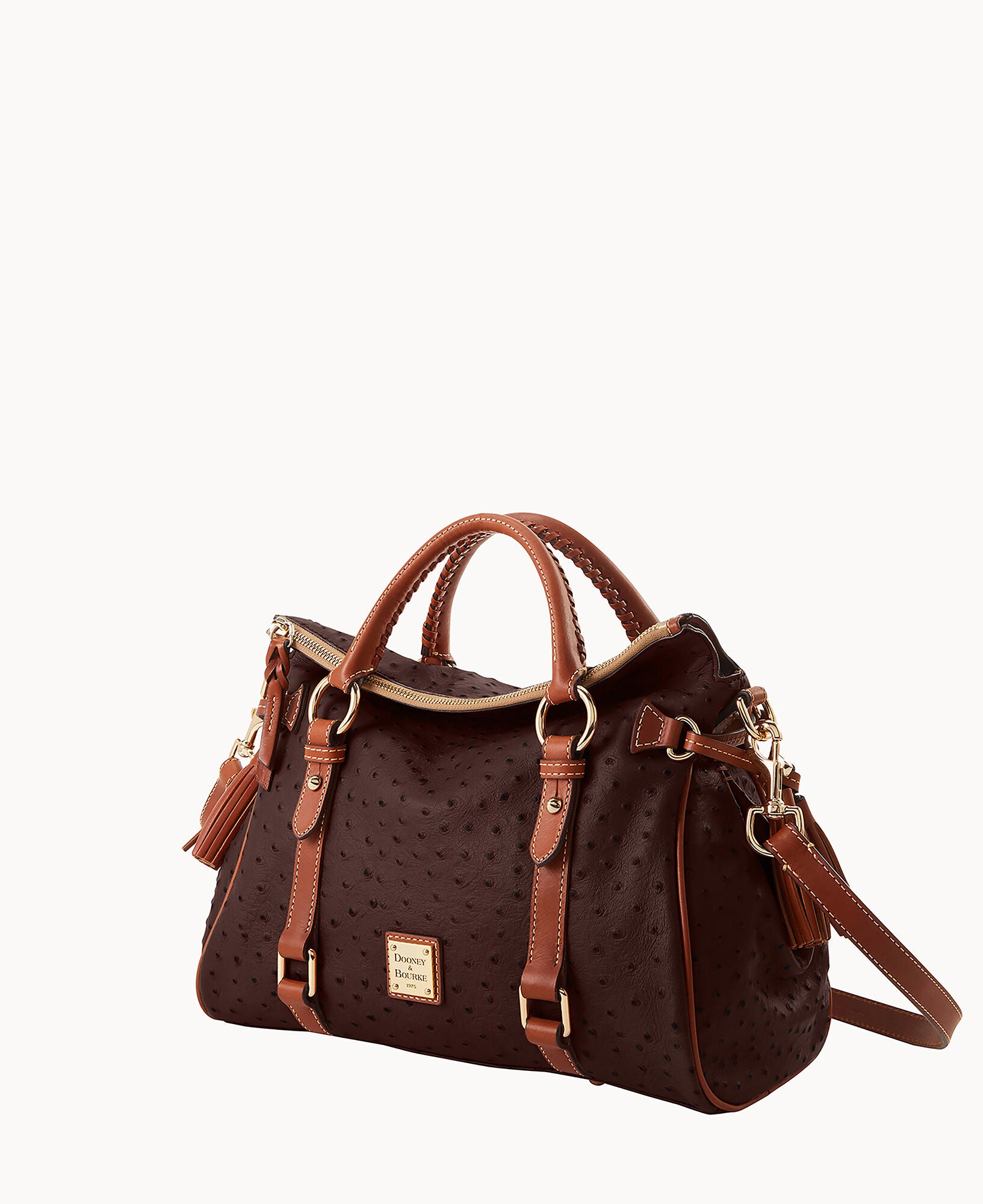 Ostrich Large Satchel - Image 16