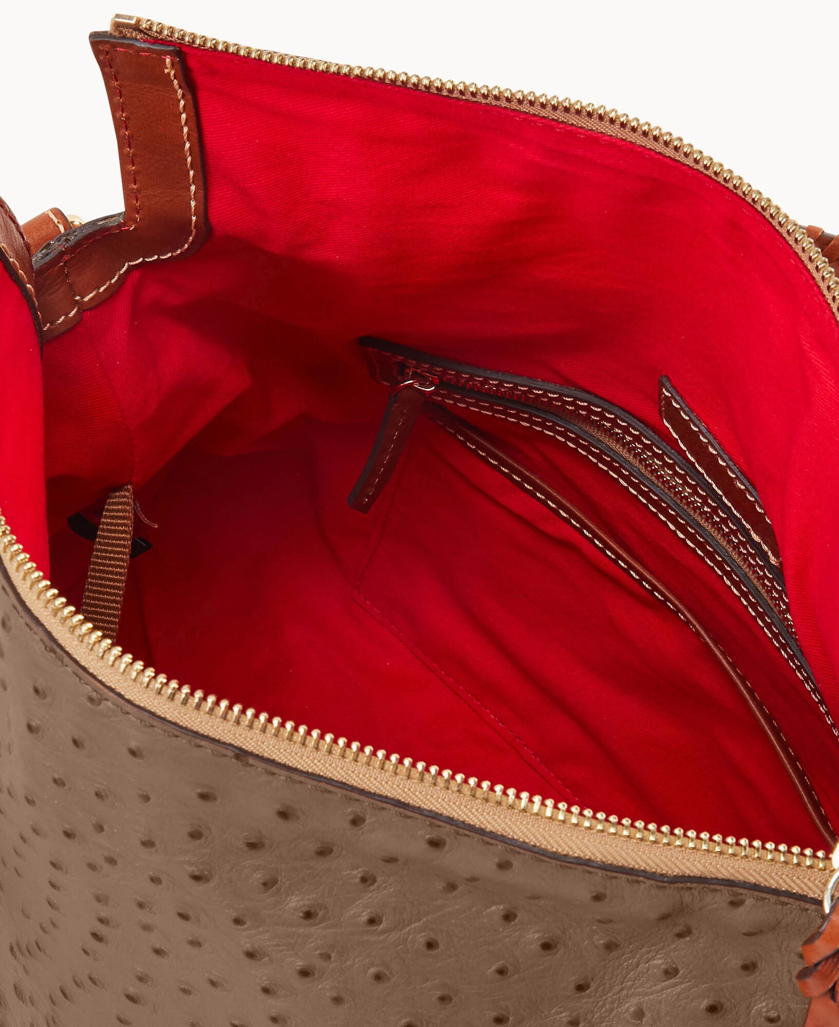 Ostrich Large Satchel - Image 6
