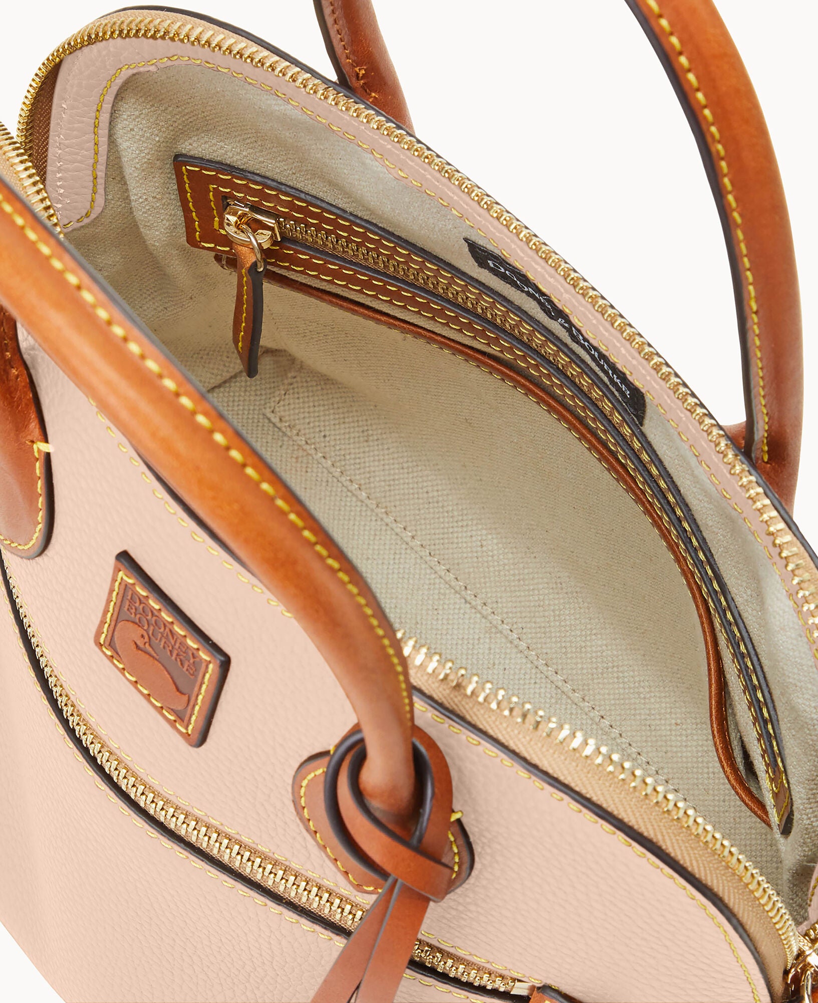 Pebble Grain Domed Satchel - Image 20