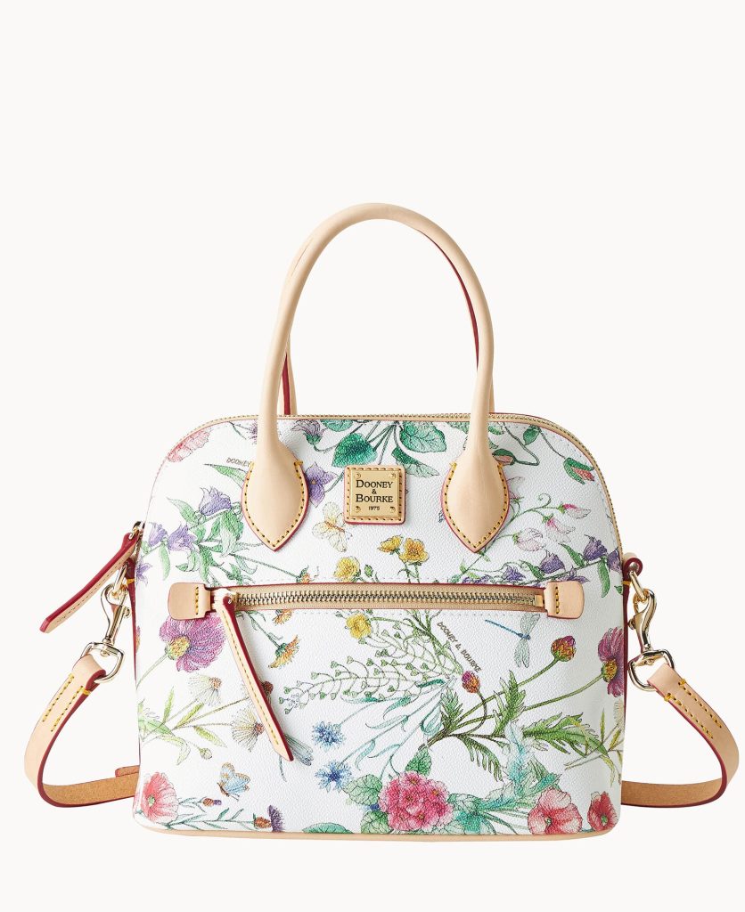 Botanical Domed Satchel