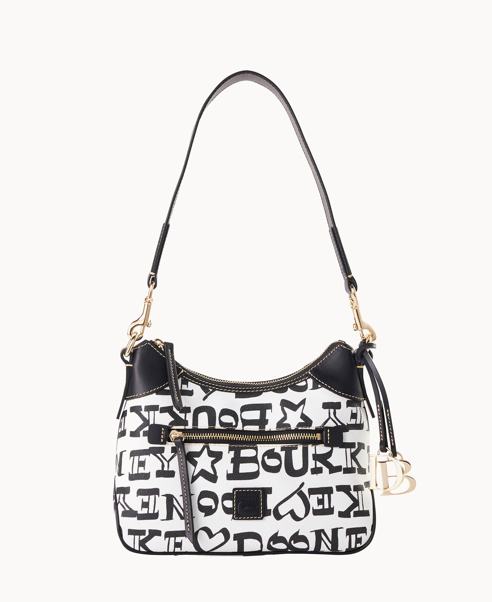 Doodle II Coated Cotton Small Hobo
