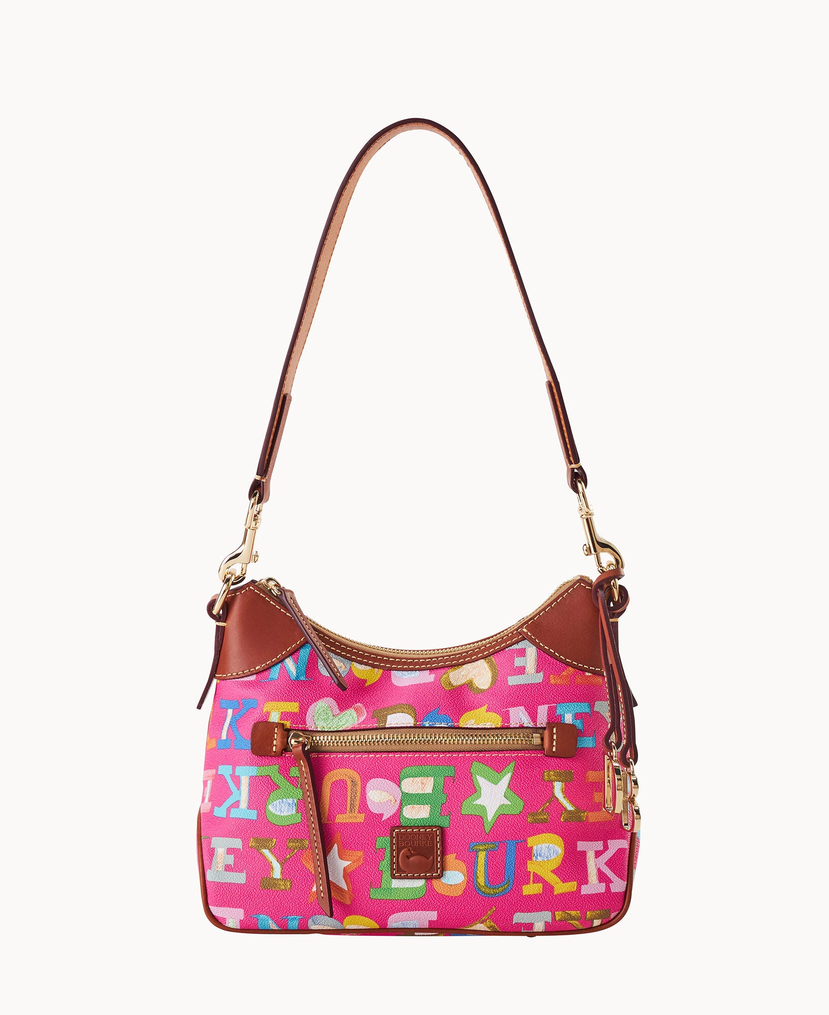 Doodle II Coated Cotton Small Hobo - Image 5