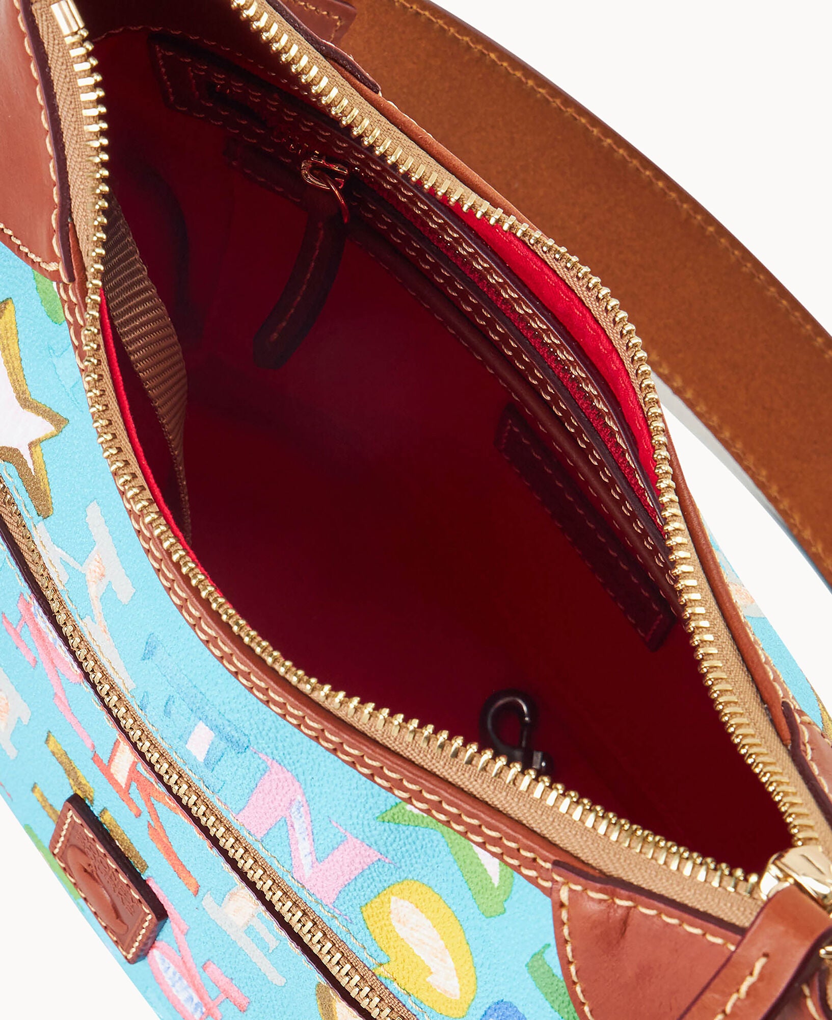 Doodle II Coated Cotton Small Hobo - Image 15