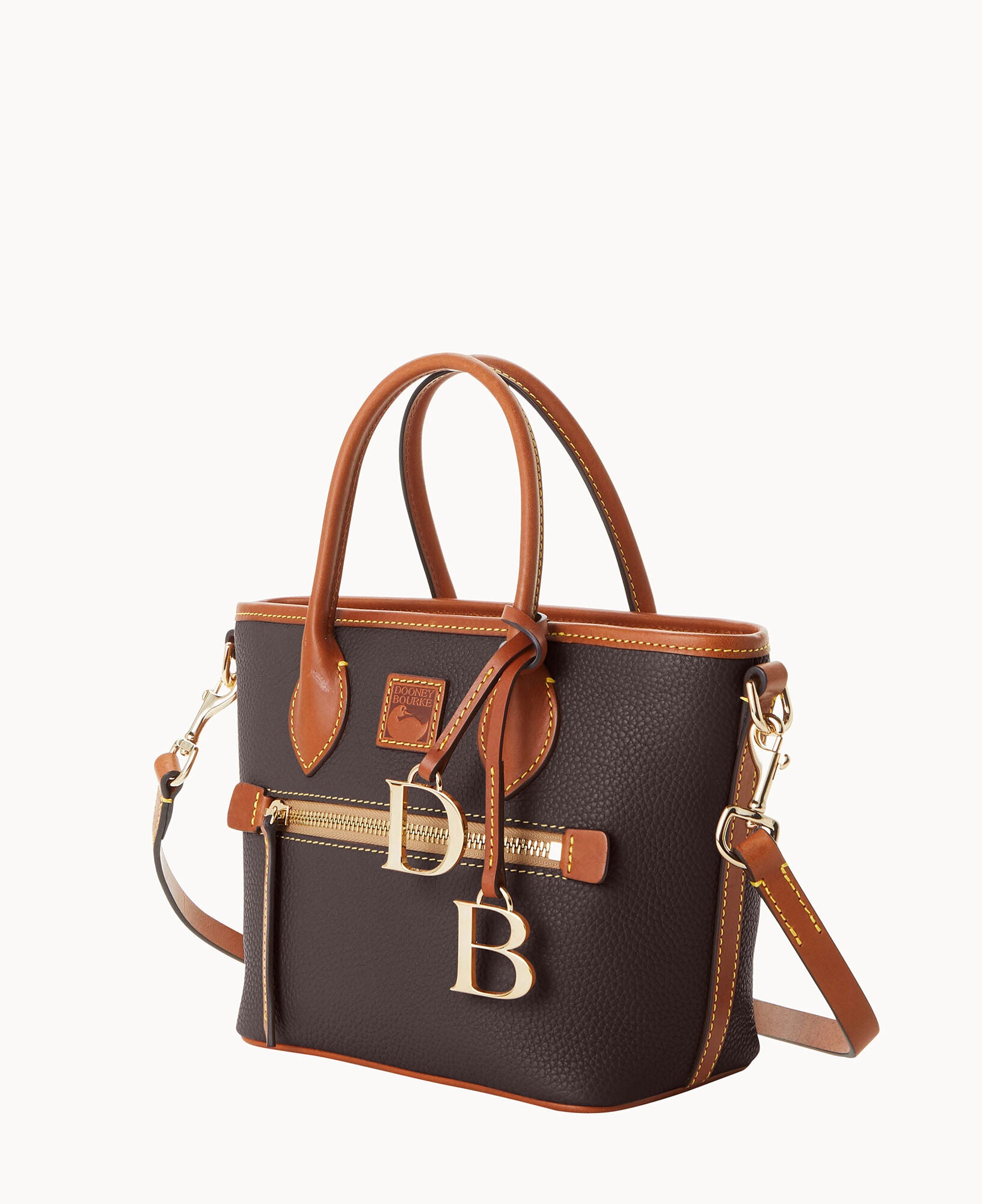 Pebble Grain Small Handle Tote - Image 2