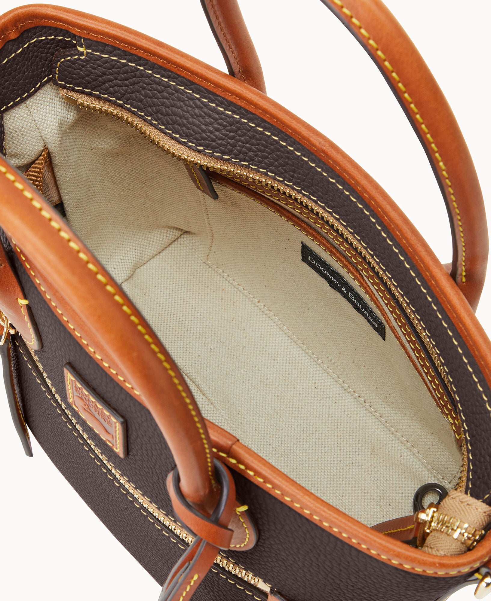 Pebble Grain Small Handle Tote - Image 3