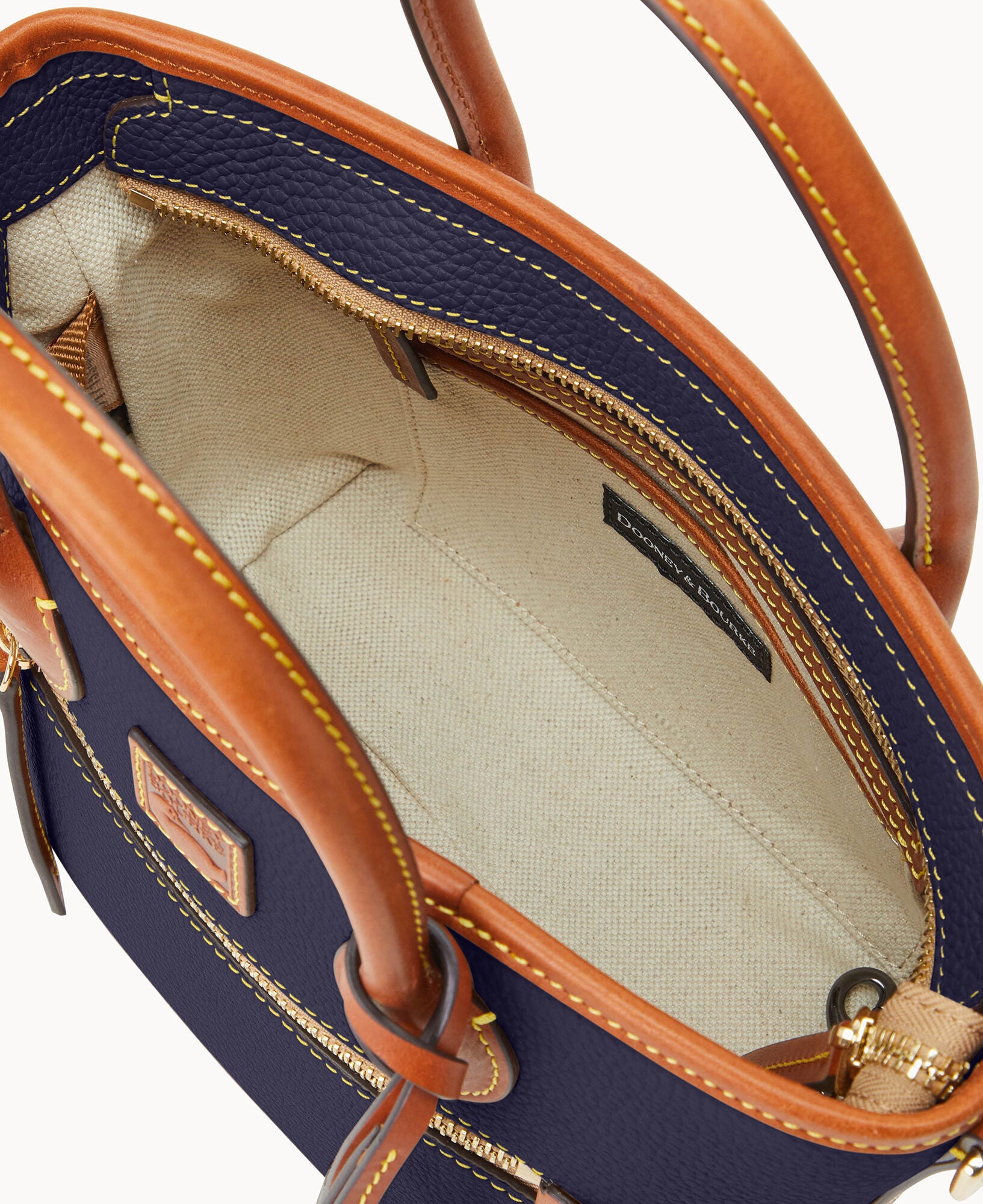 Pebble Grain Small Handle Tote - Image 6