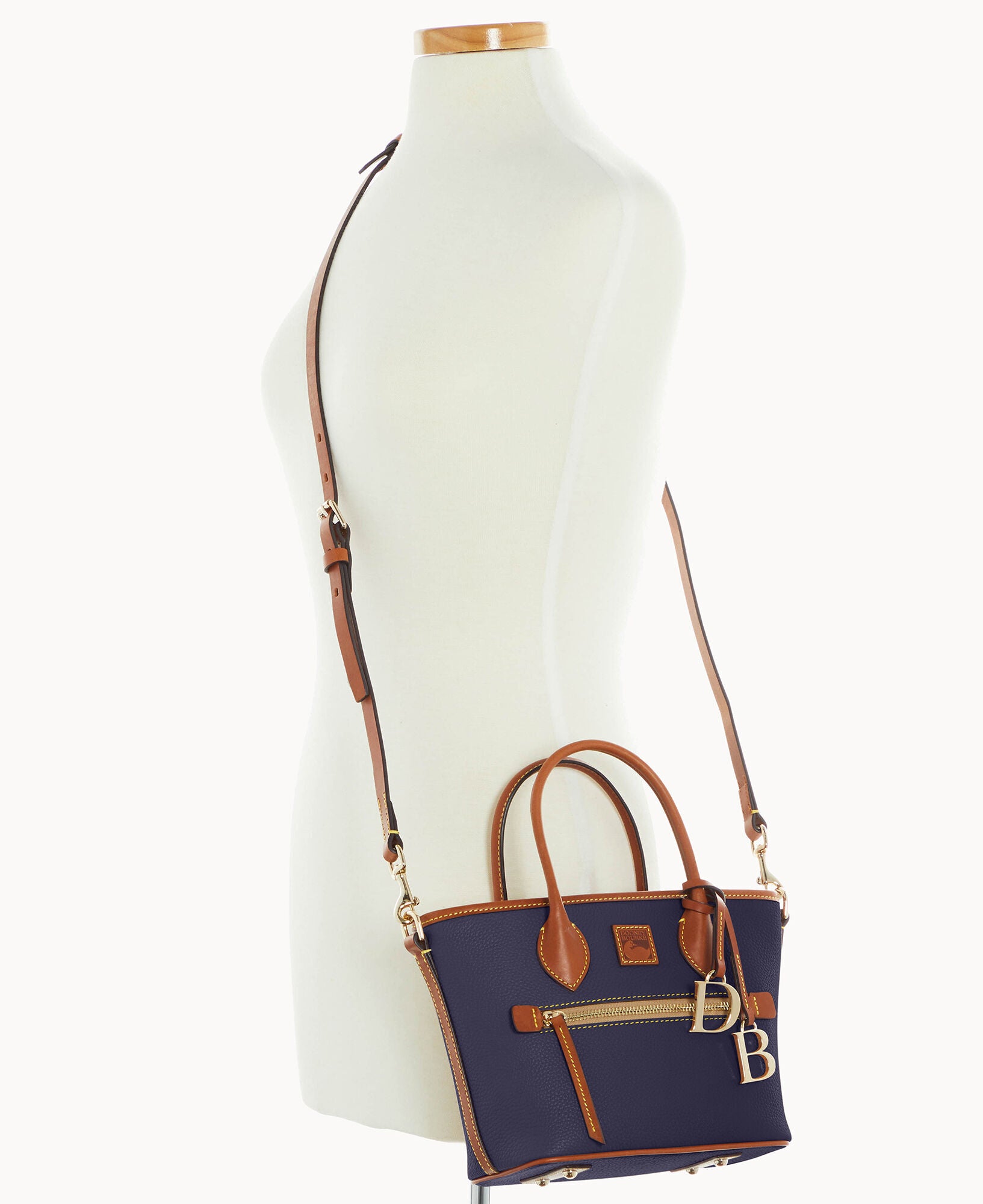Pebble Grain Small Handle Tote - Image 7