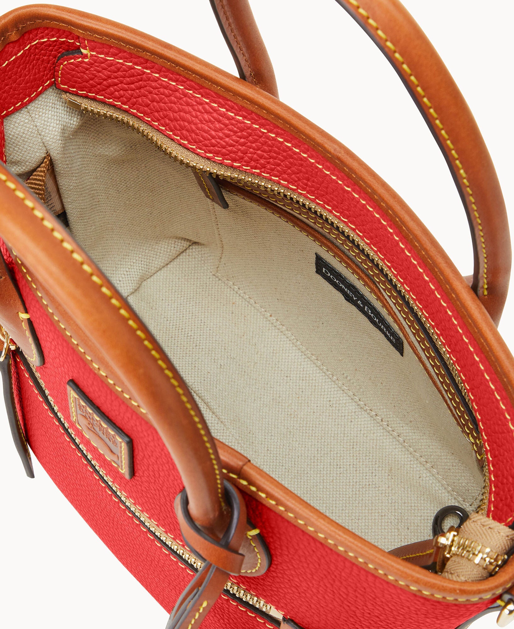 Pebble Grain Small Handle Tote - Image 9