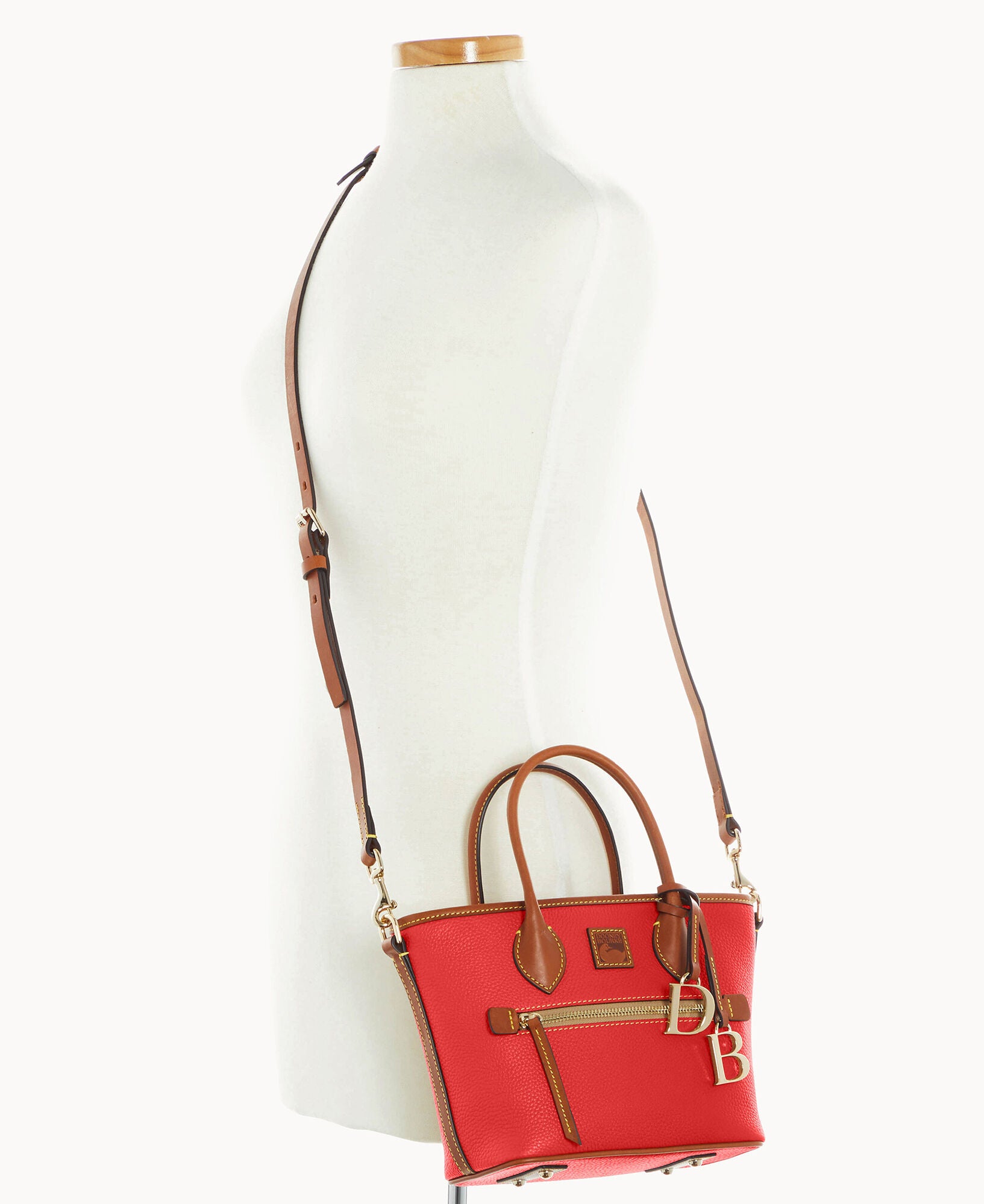 Pebble Grain Small Handle Tote - Image 10