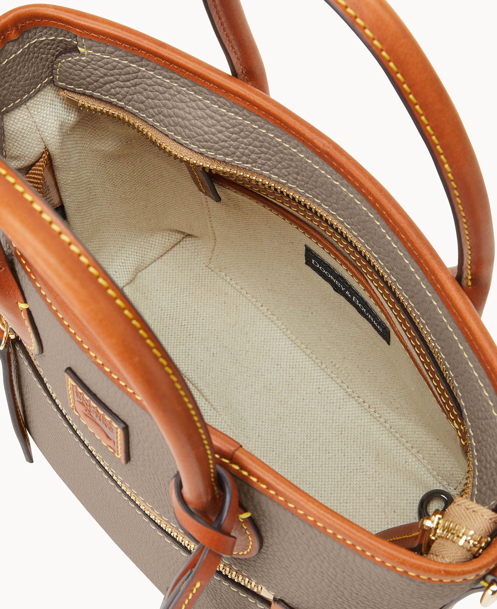 Pebble Grain Small Handle Tote - Image 13