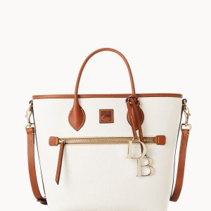 Pebble Grain Handle Tote