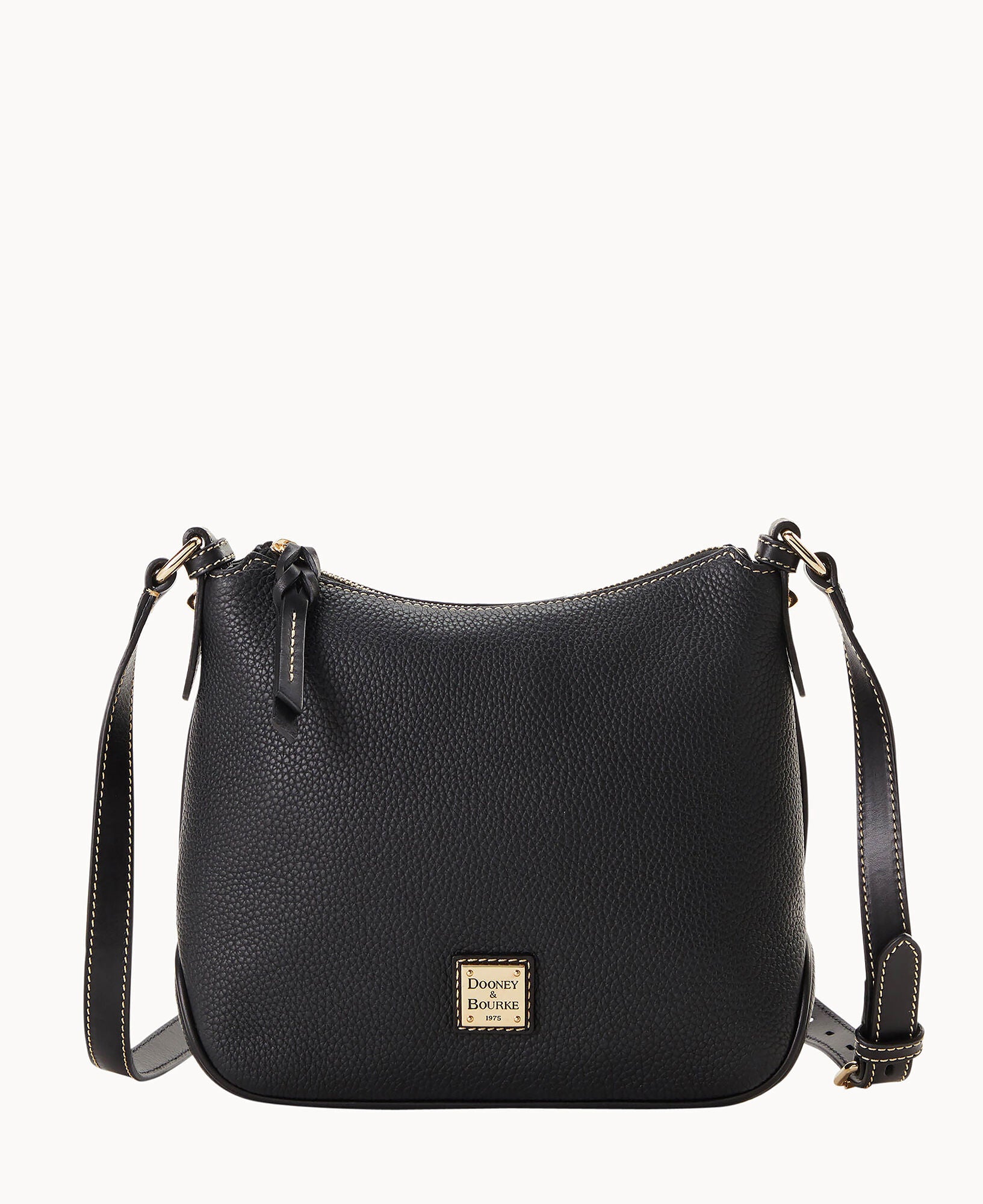 Pebble Grain Crossbody Hobo - Image 18