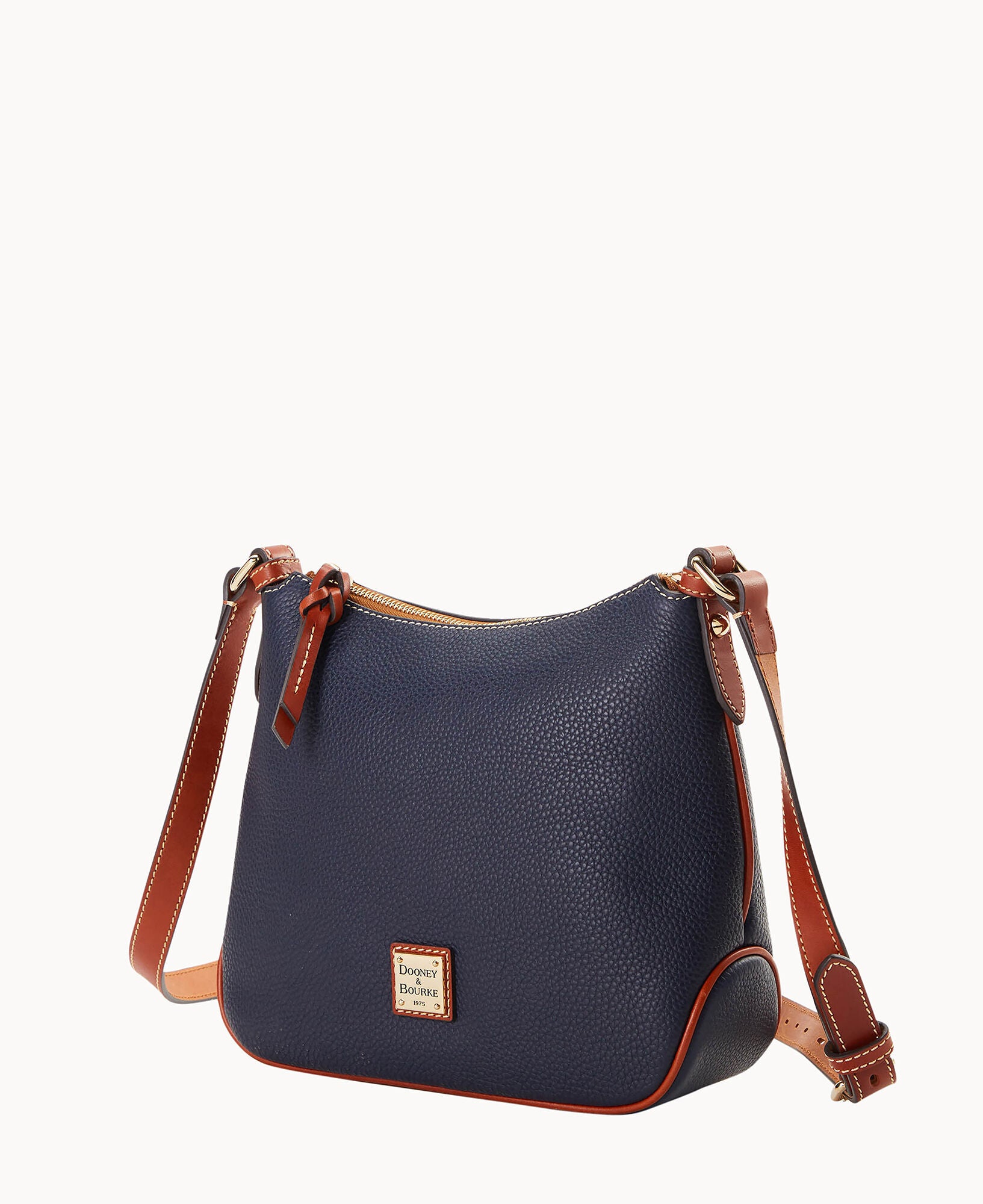 Pebble Grain Crossbody Hobo - Image 2