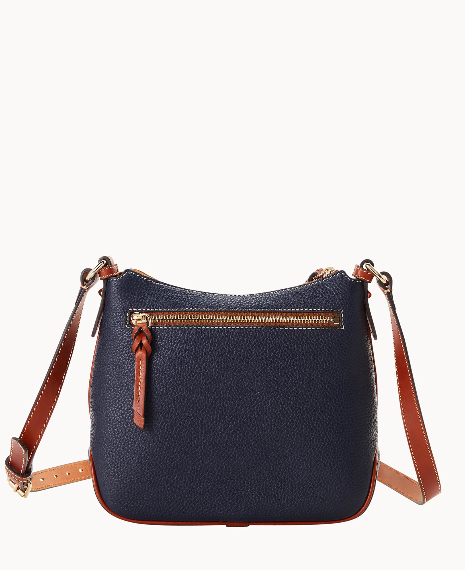 Pebble Grain Crossbody Hobo - Image 4