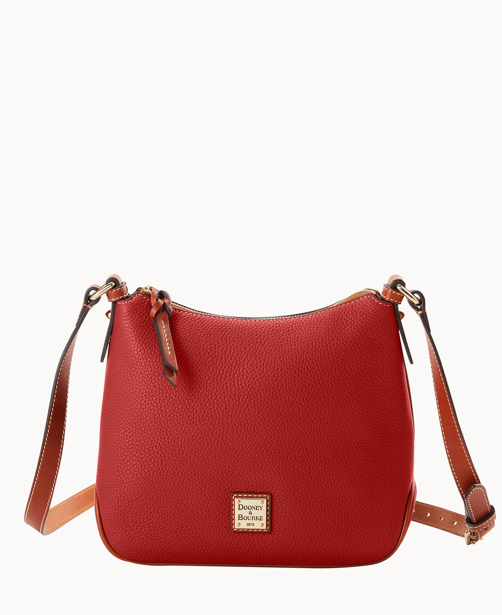 Pebble Grain Crossbody Hobo - Image 6