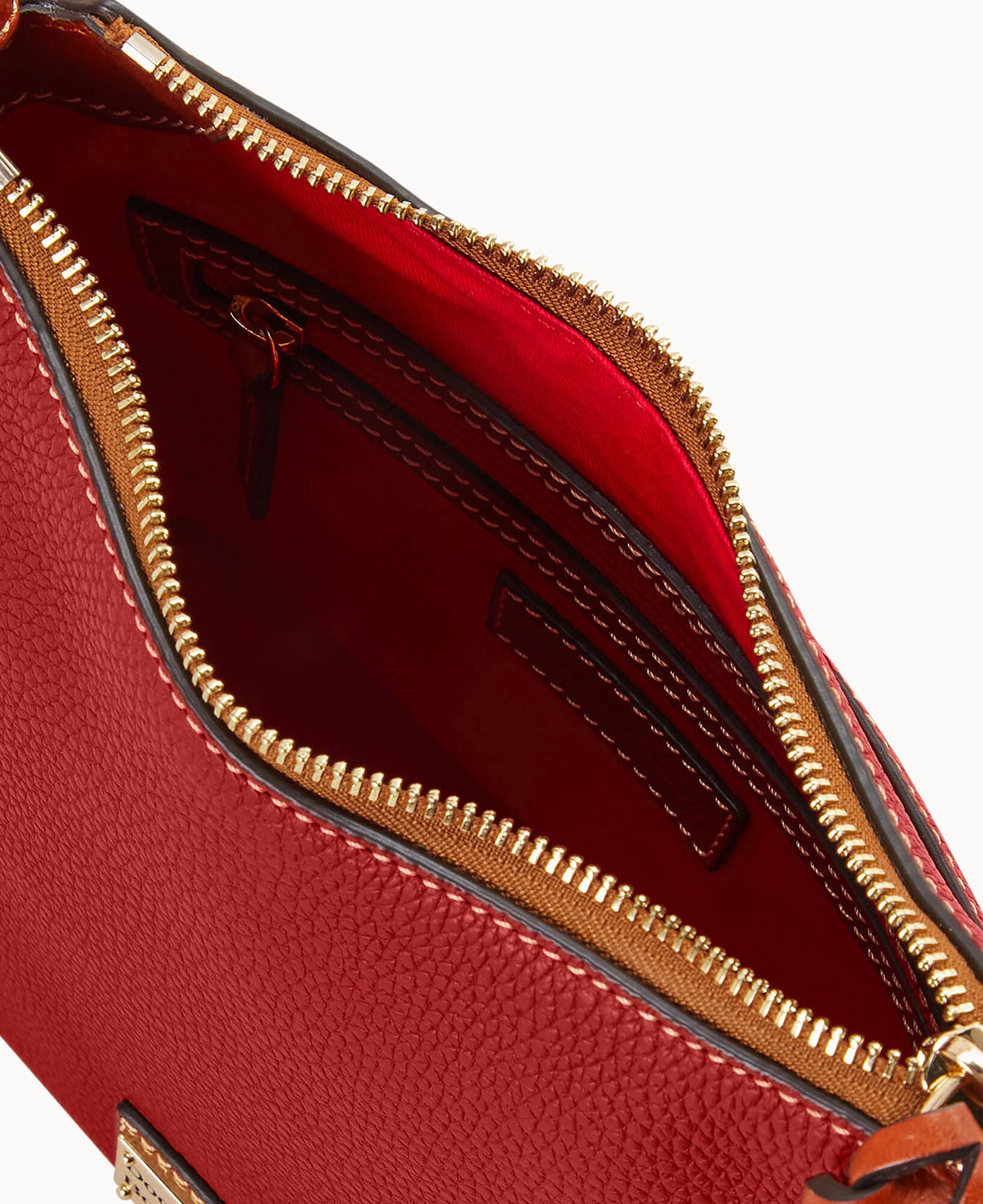 Pebble Grain Crossbody Hobo - Image 8